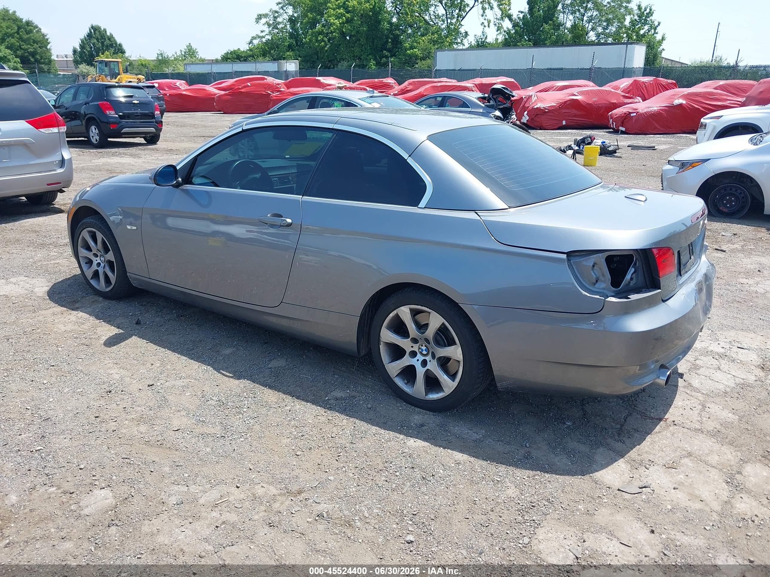 2008 Bmw 335i   Серебряный vin: WBAWL73538PX52650