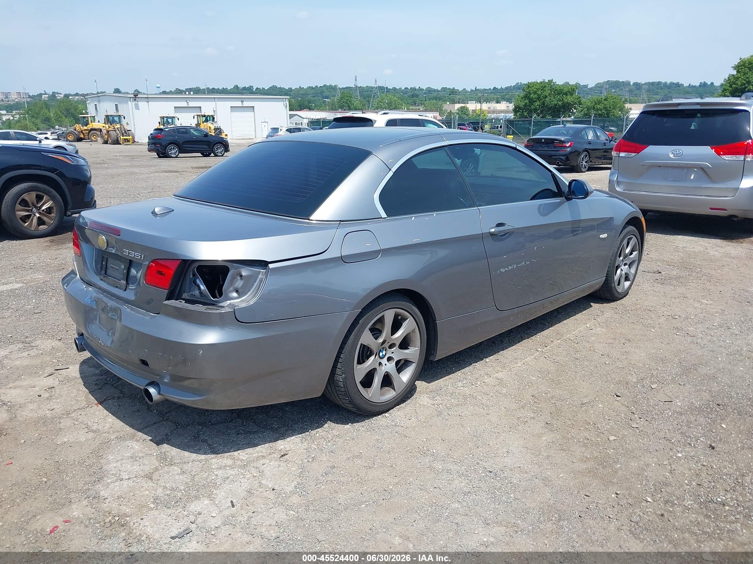 2008 Bmw 335i   Серебряный vin: WBAWL73538PX52650