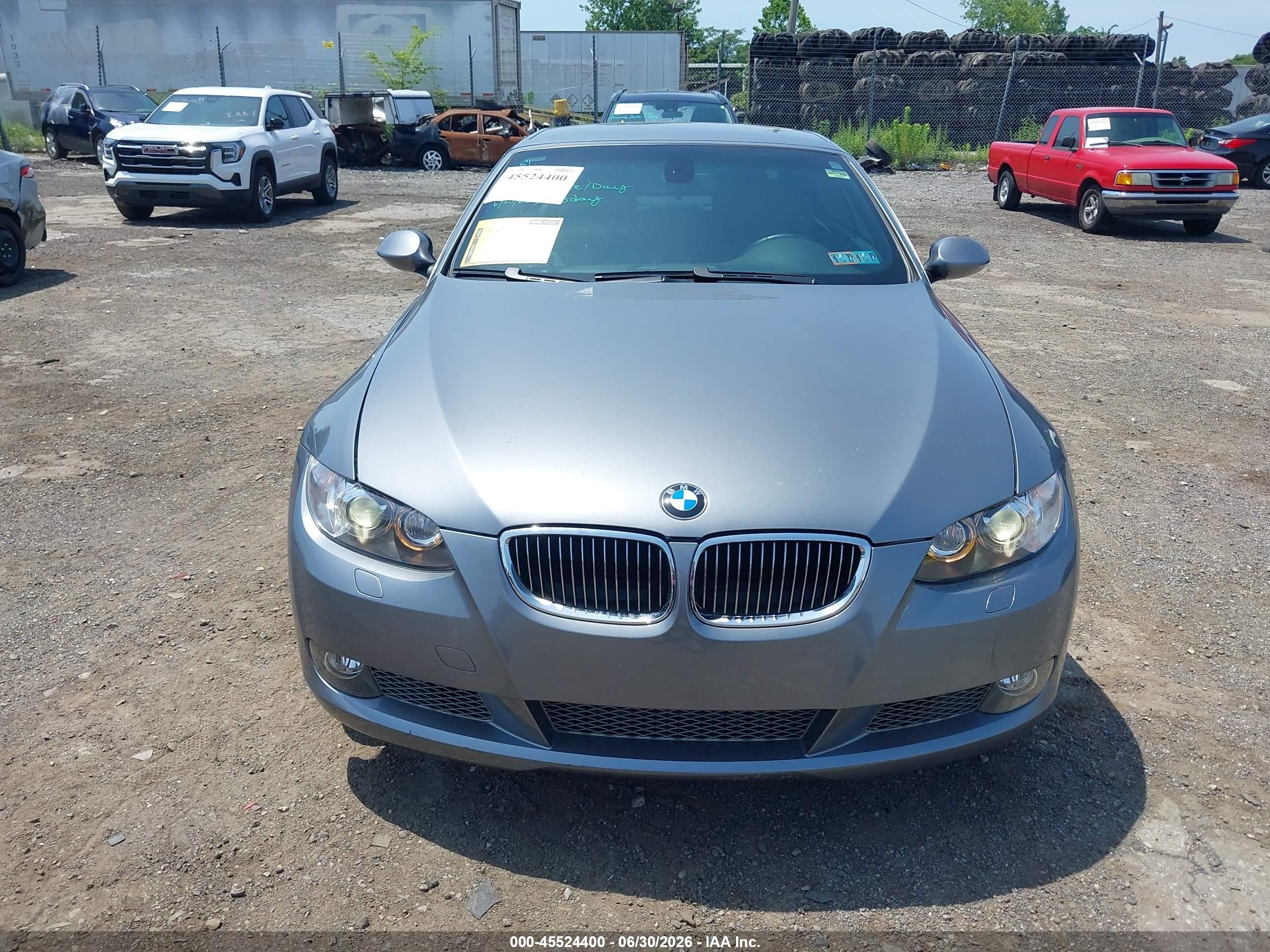 2008 Bmw 335i   Серебряный vin: WBAWL73538PX52650