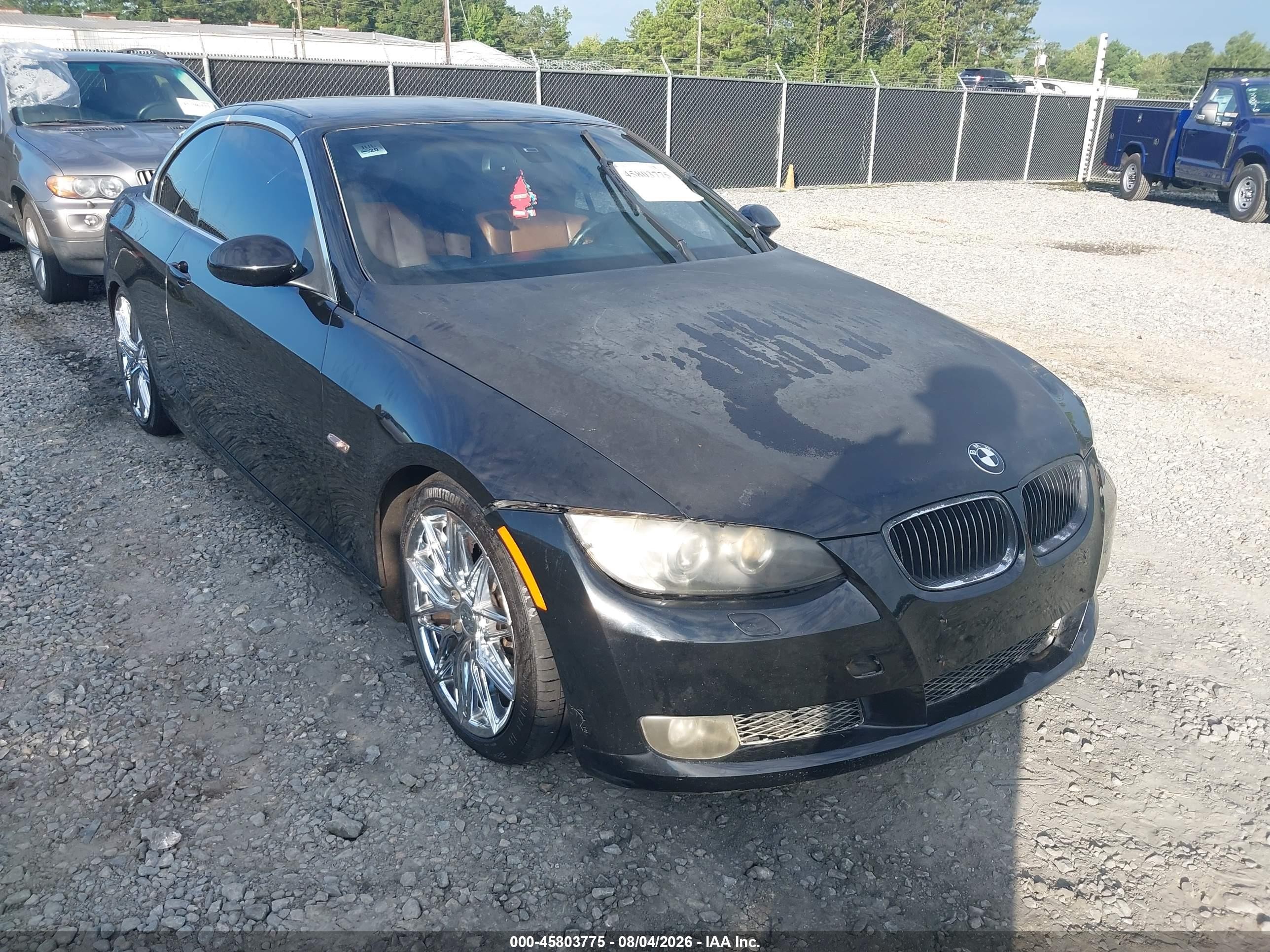 2008 Bmw 335i   Black vin: WBAWL73538PX55452