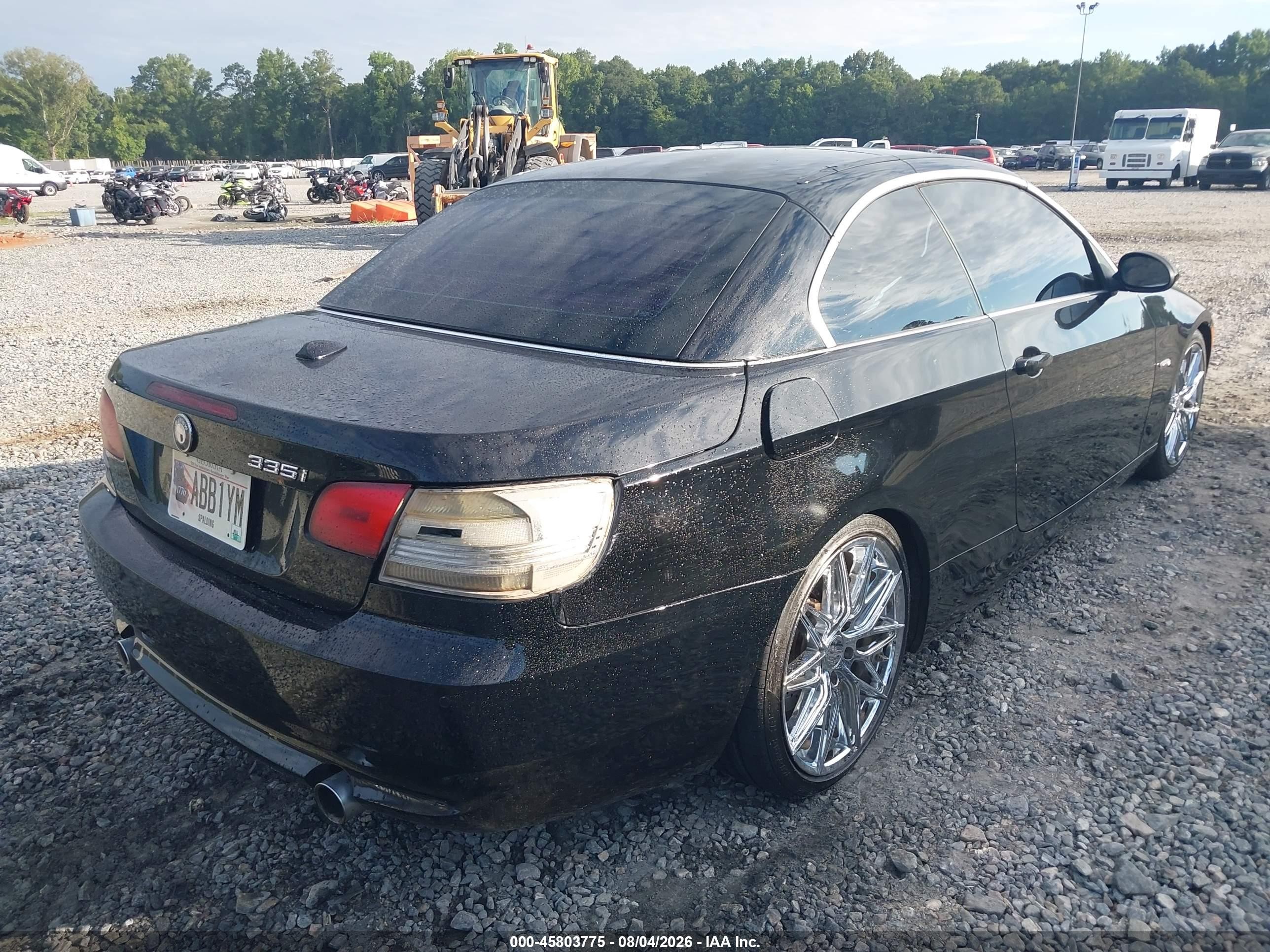 2008 Bmw 335i   Black vin: WBAWL73538PX55452
