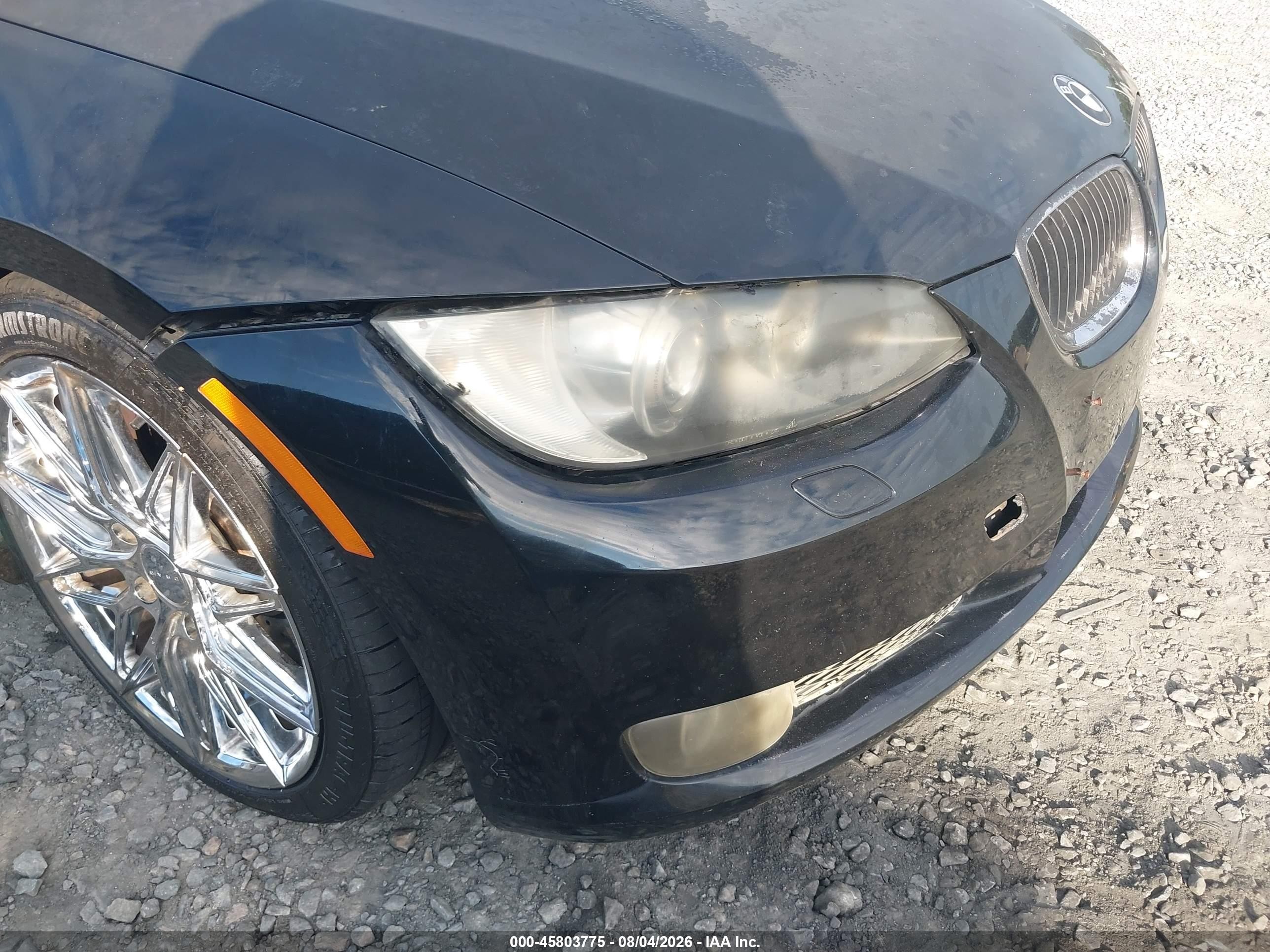 2008 Bmw 335i   Black vin: WBAWL73538PX55452