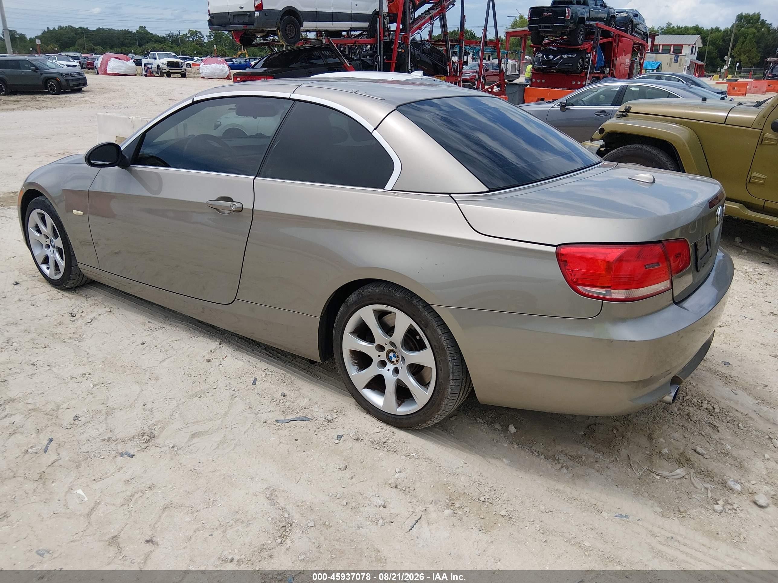 2008 Bmw 335i   Champagne vin: WBAWL73538PX58951