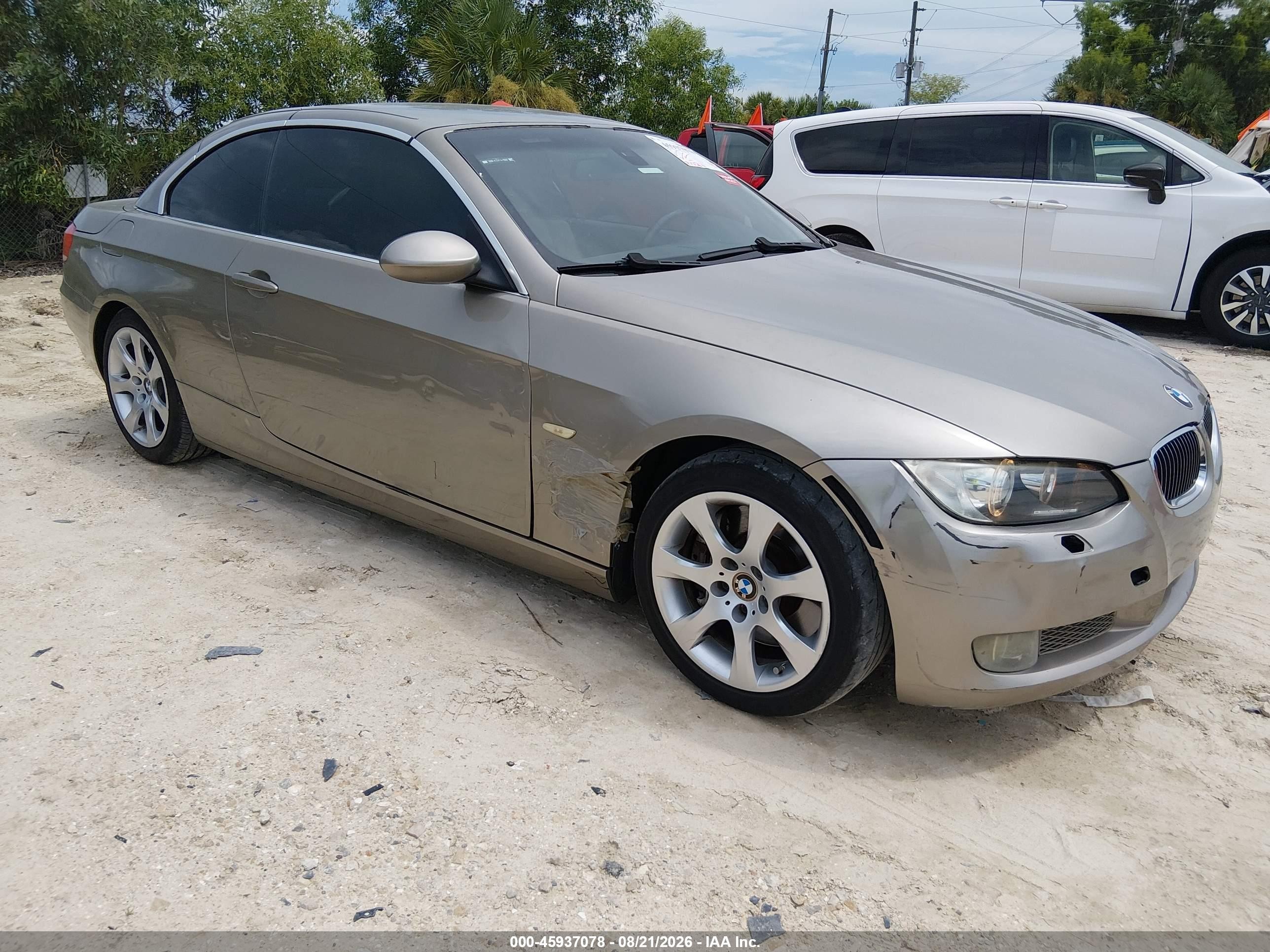 2008 Bmw 335i   Champagne vin: WBAWL73538PX58951