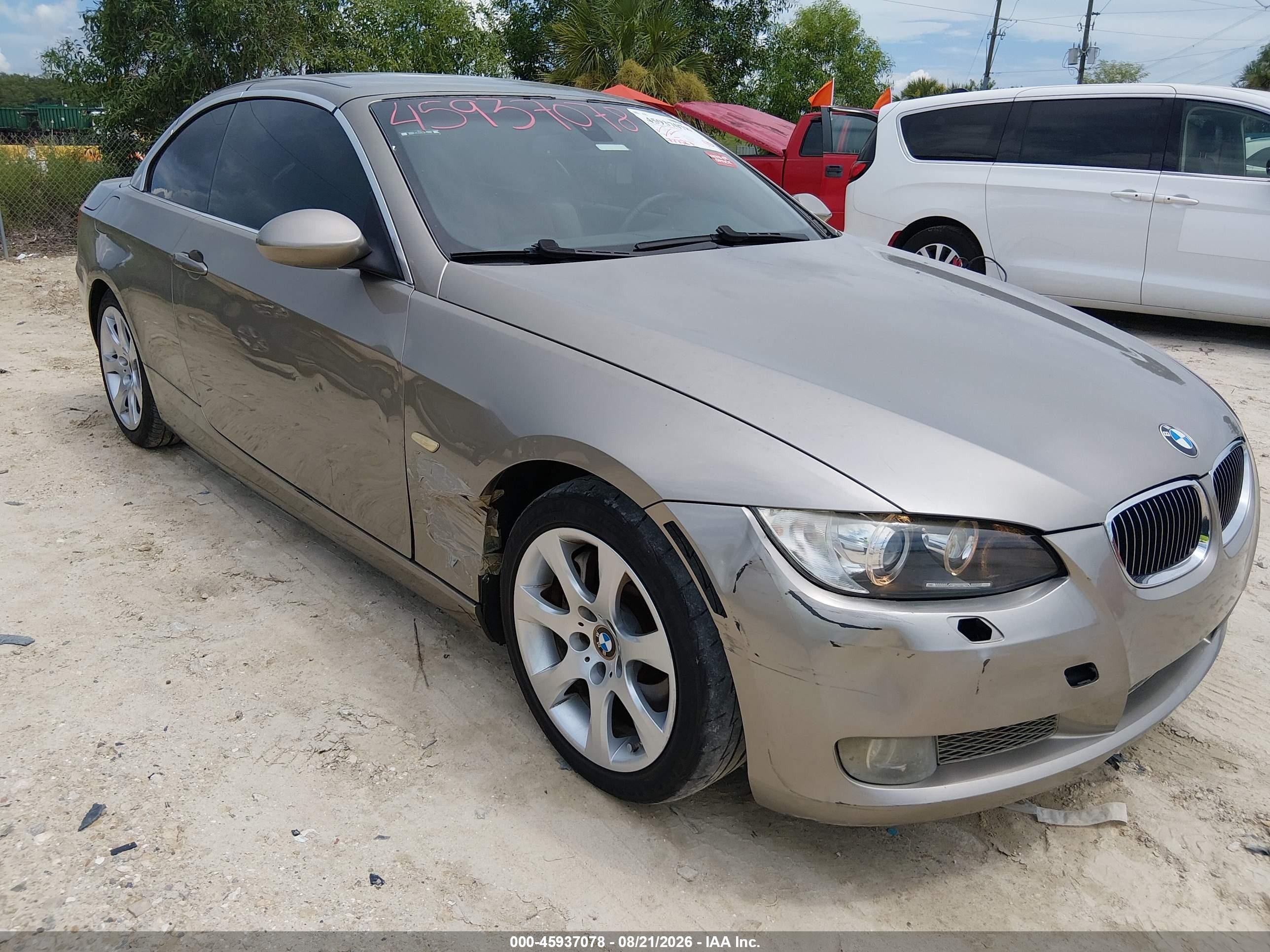2008 Bmw 335i   Champagne vin: WBAWL73538PX58951