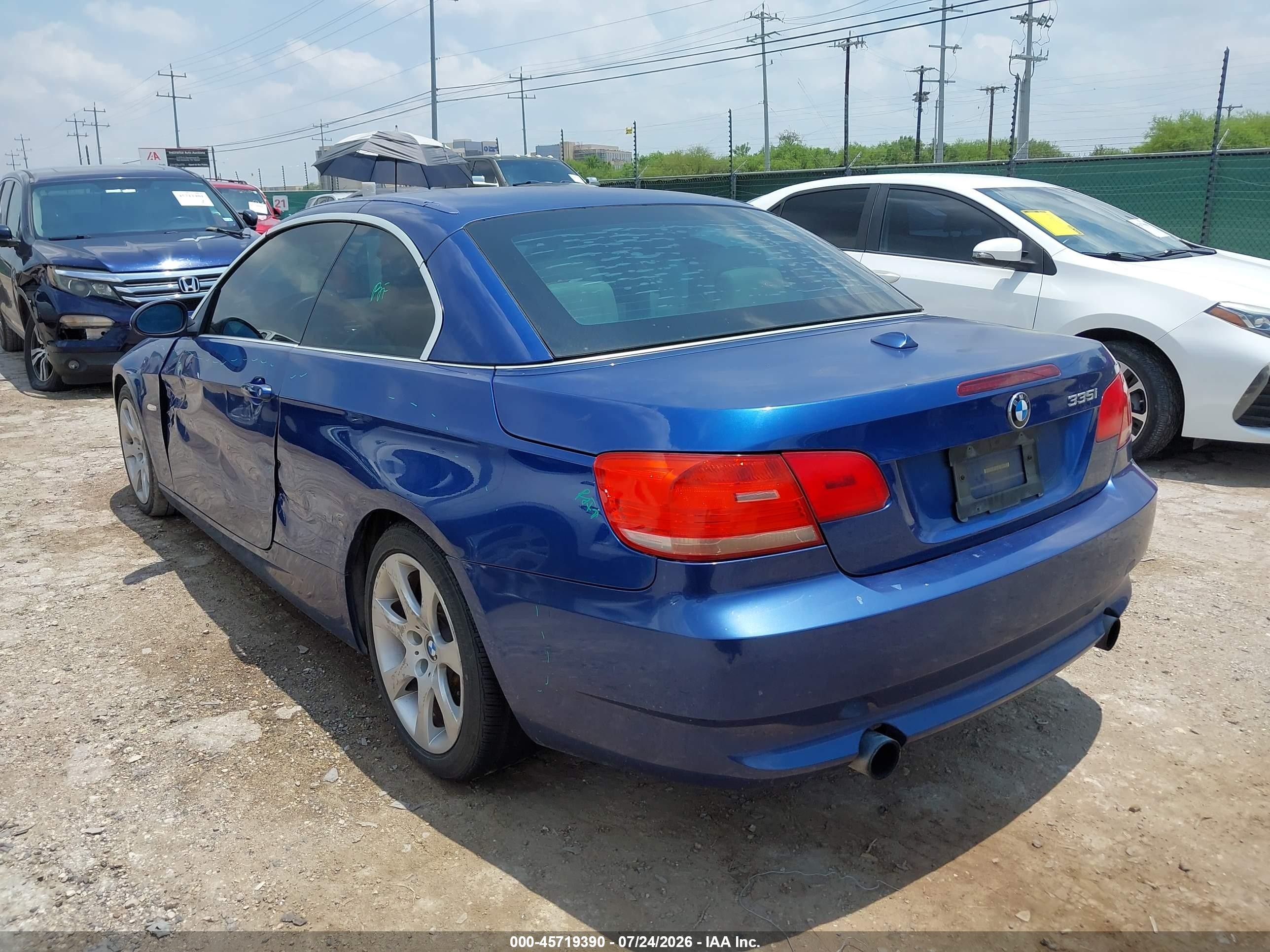2008 Bmw 335i   vin: WBAWL73538PX59193