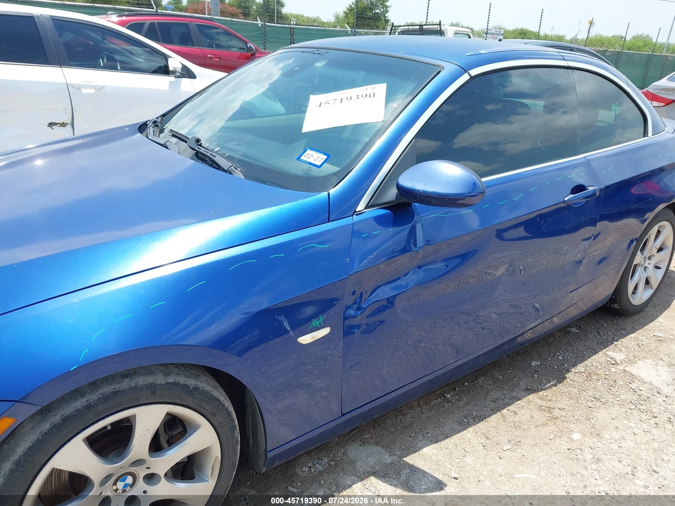 2008 Bmw 335i   vin: WBAWL73538PX59193