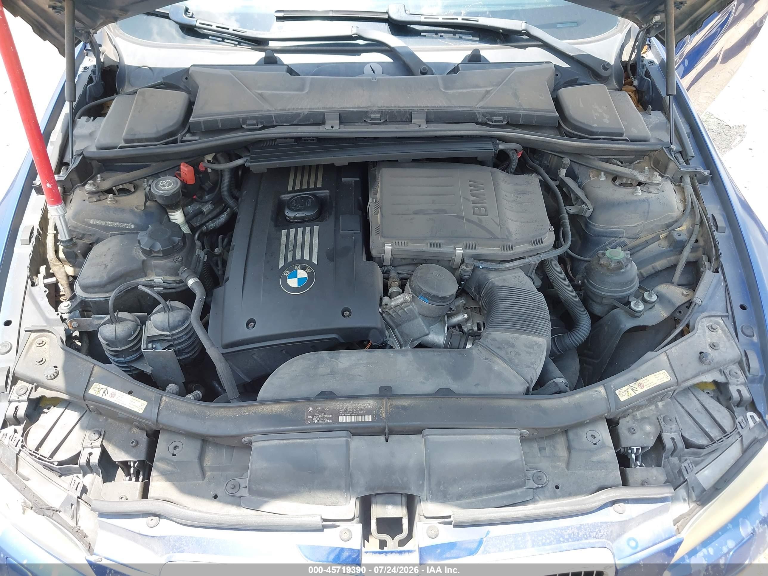 2008 Bmw 335i   vin: WBAWL73538PX59193