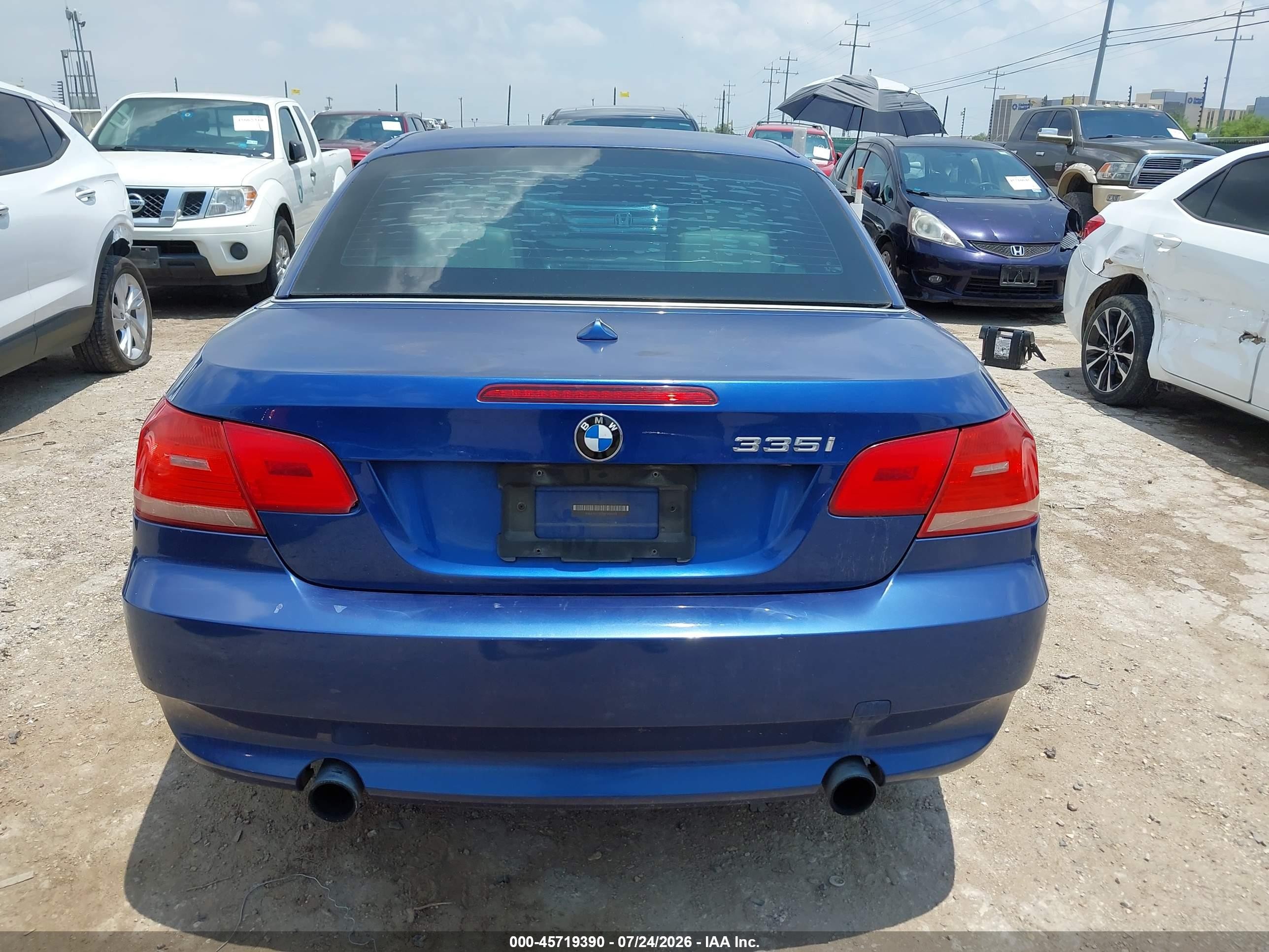 2008 Bmw 335i   vin: WBAWL73538PX59193