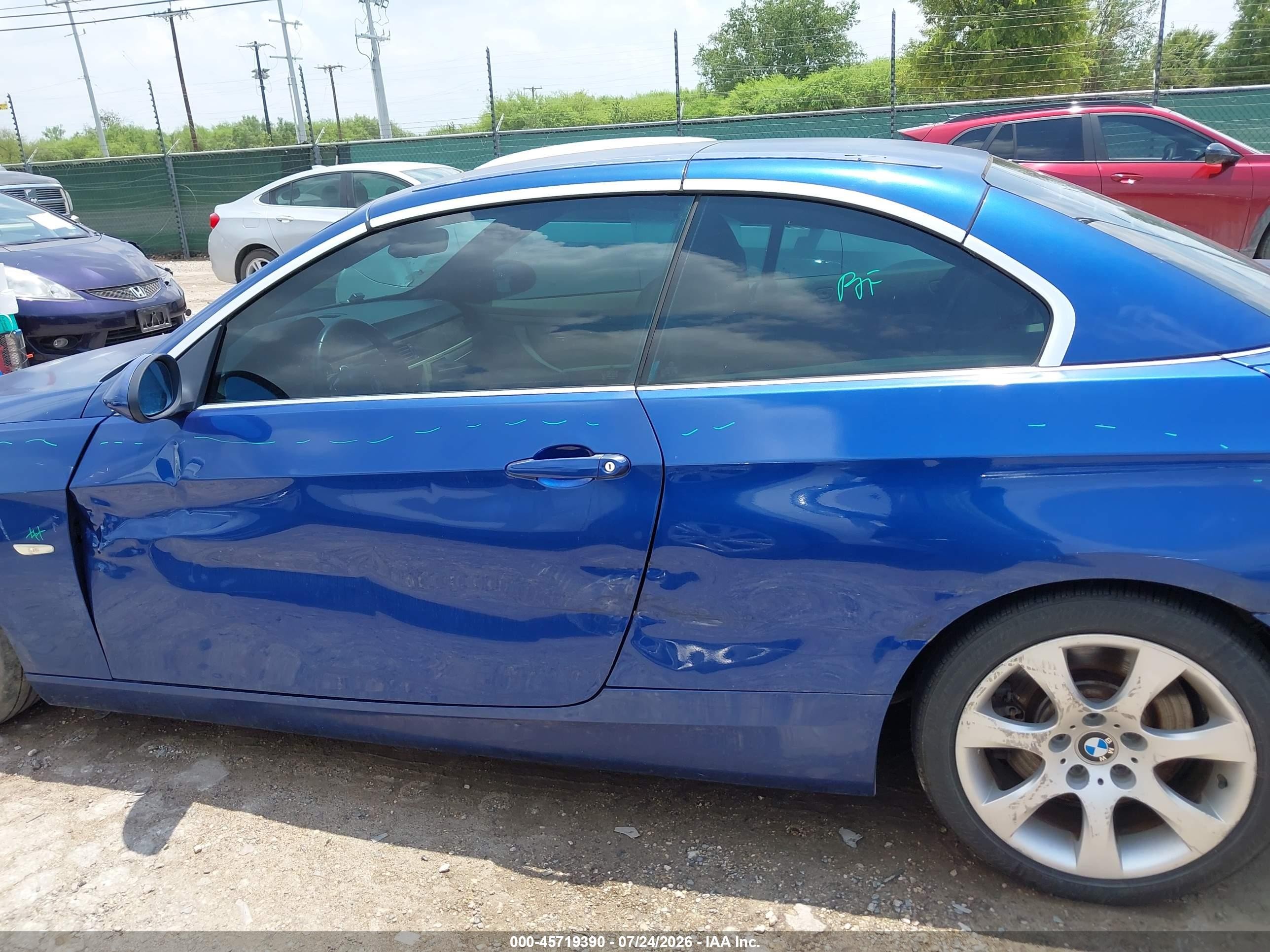 2008 Bmw 335i   vin: WBAWL73538PX59193