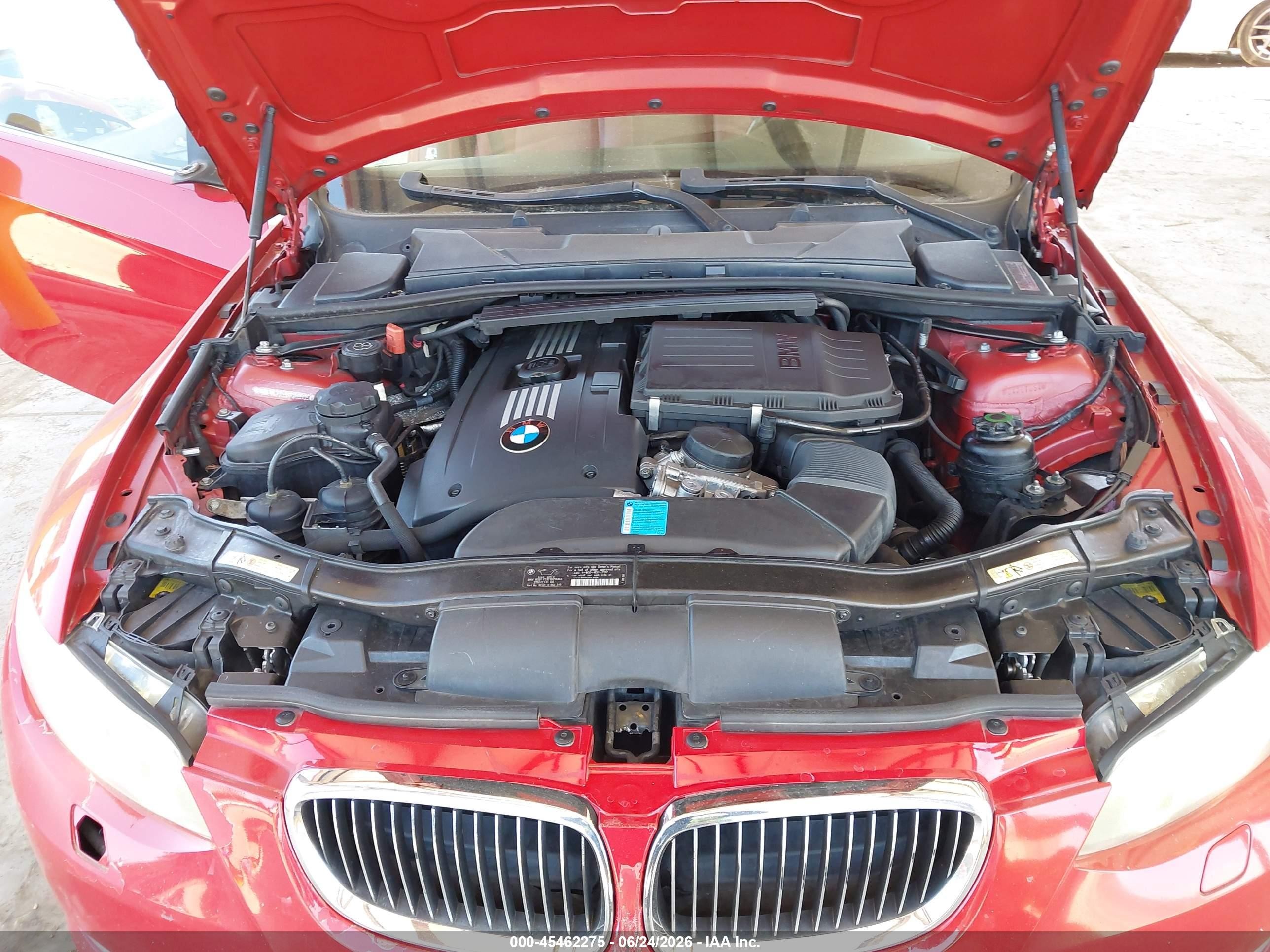 2008 Bmw 335i   Red vin: WBAWL73538PX59503