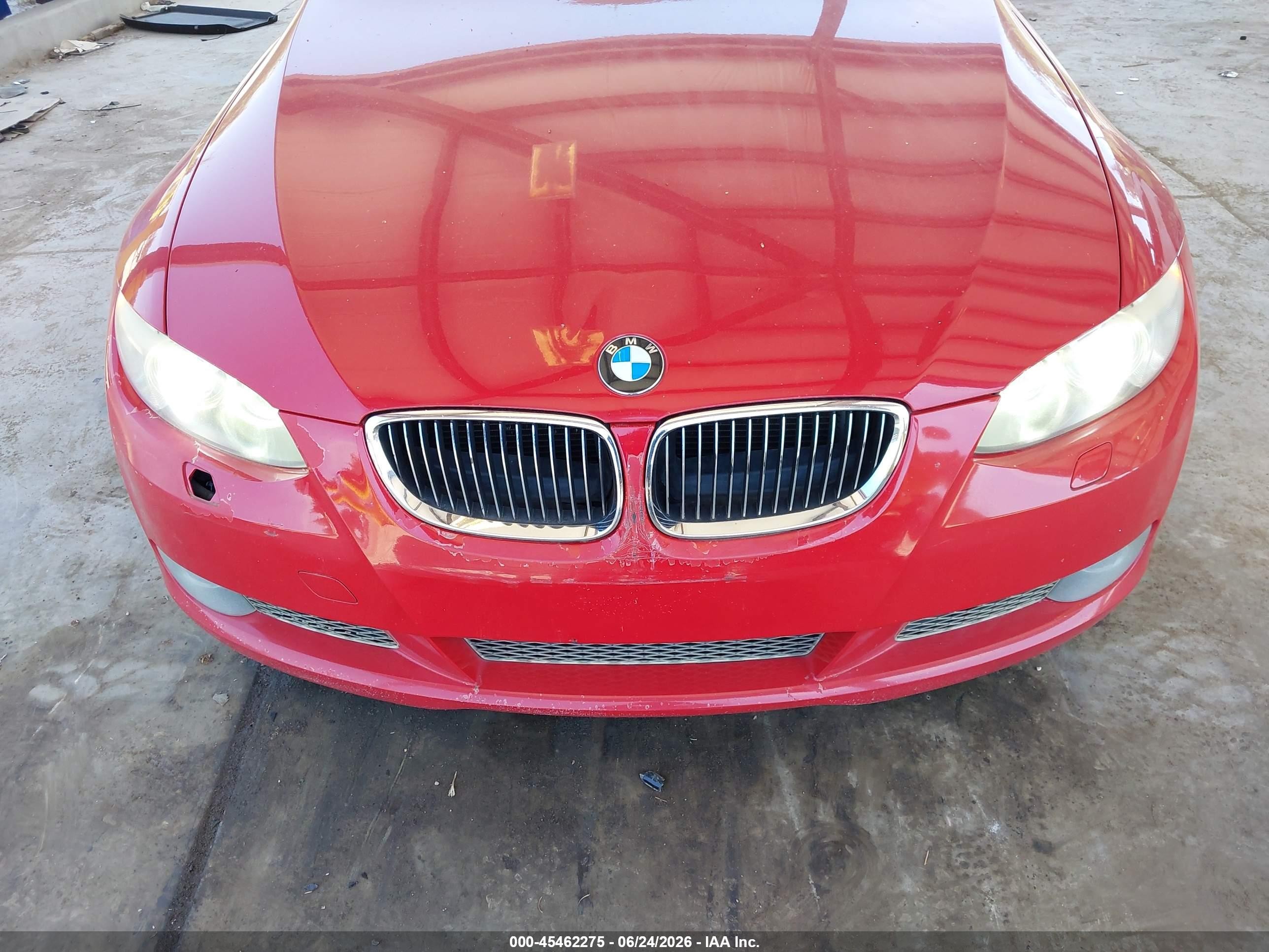 2008 Bmw 335i   Red vin: WBAWL73538PX59503
