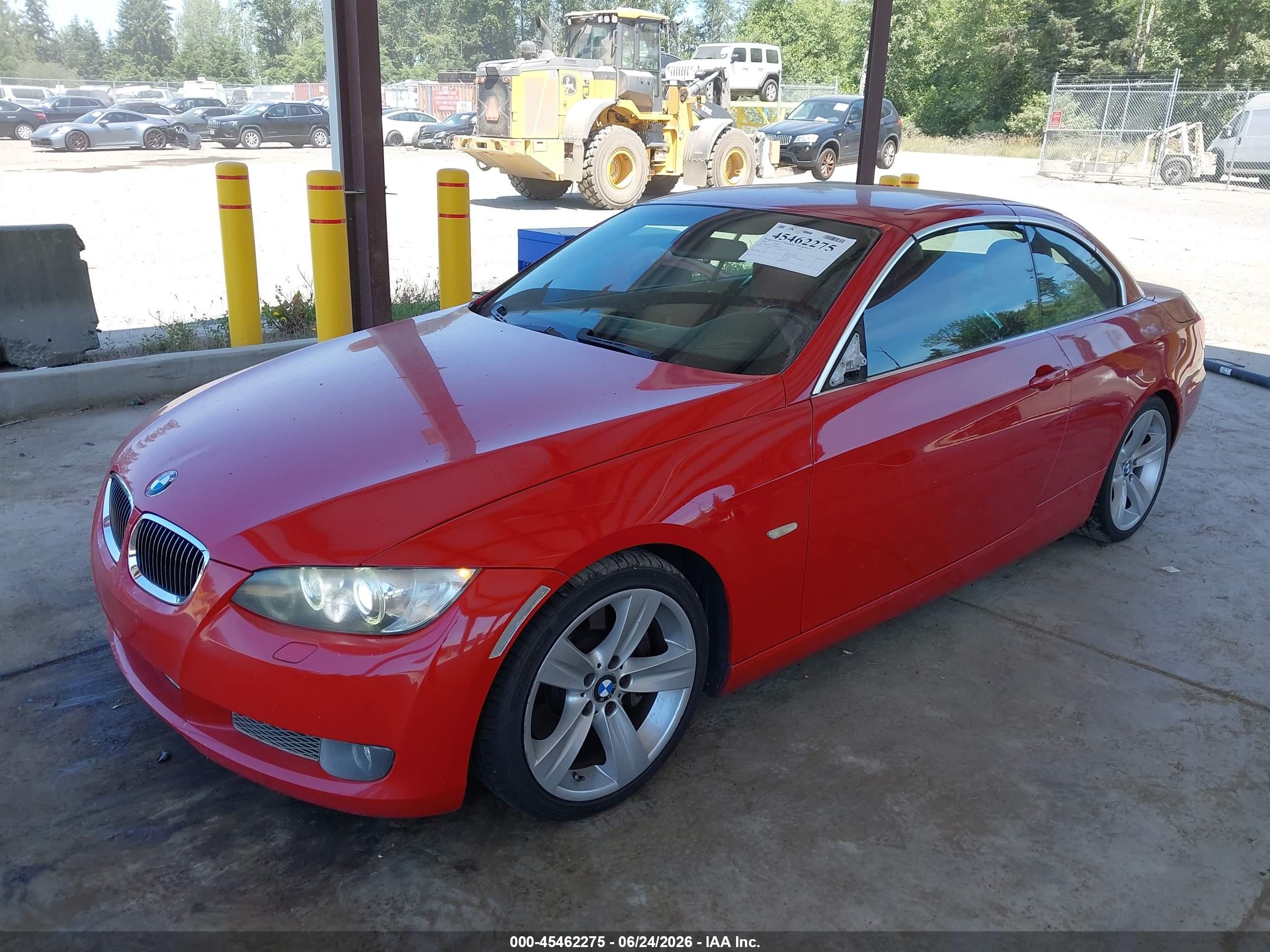 2008 Bmw 335i   Red vin: WBAWL73538PX59503