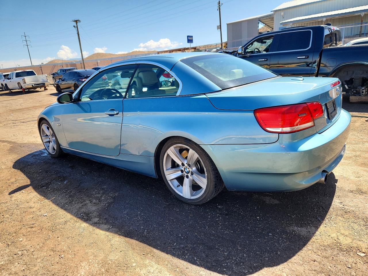 2009 Bmw 335 I Синий vin: WBAWL73539P180190
