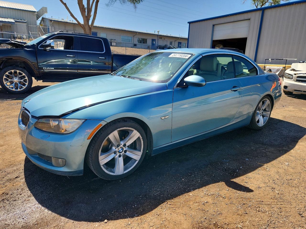 2009 Bmw 335 I Blue vin: WBAWL73539P180190