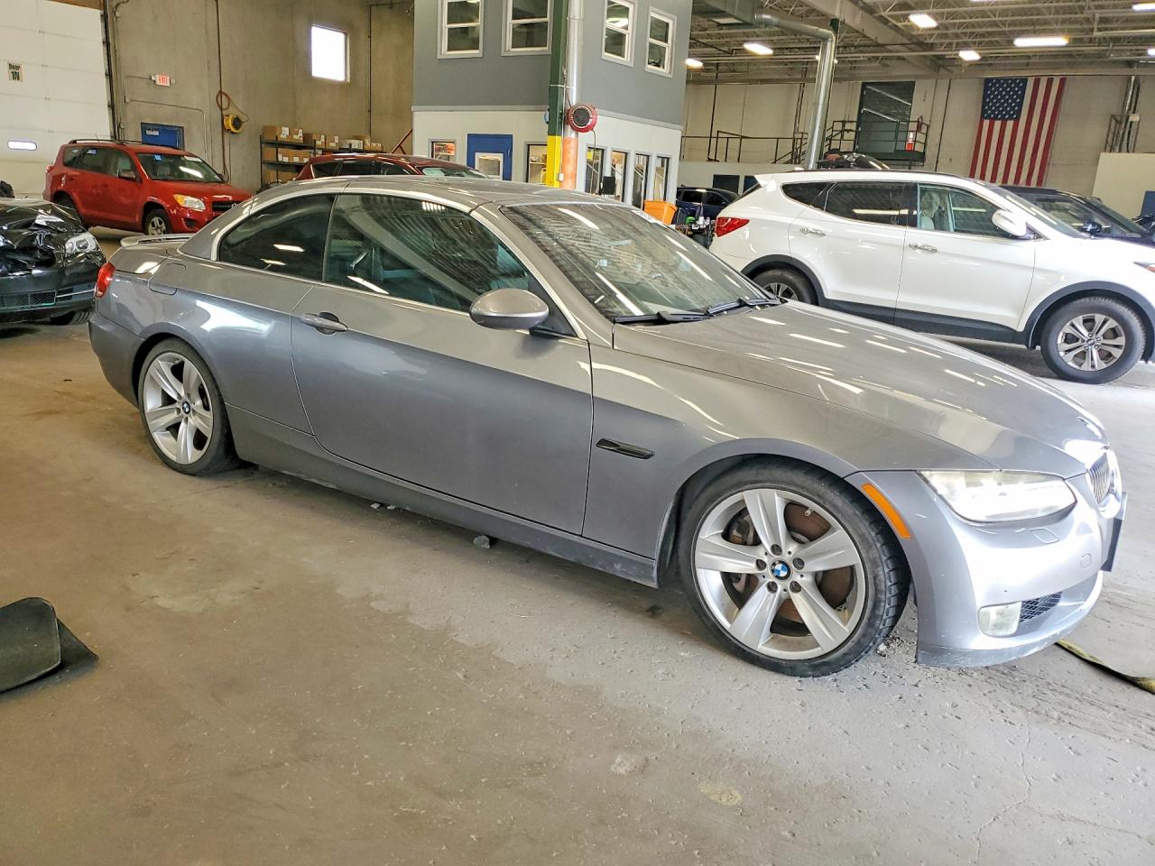 2007 Bmw 335 I Gray vin: WBAWL73547PX46256