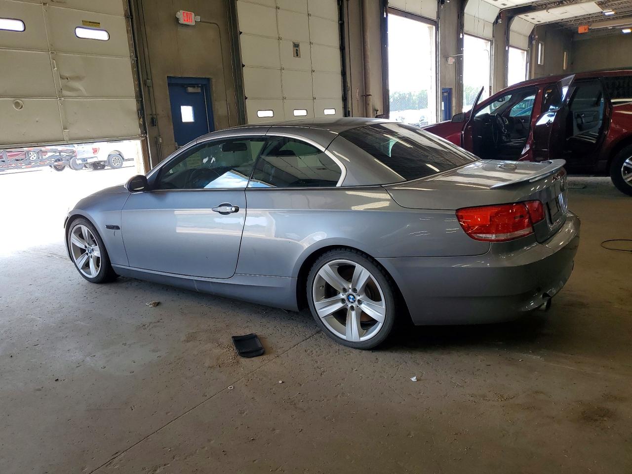 2007 Bmw 335 I Gray vin: WBAWL73547PX46256