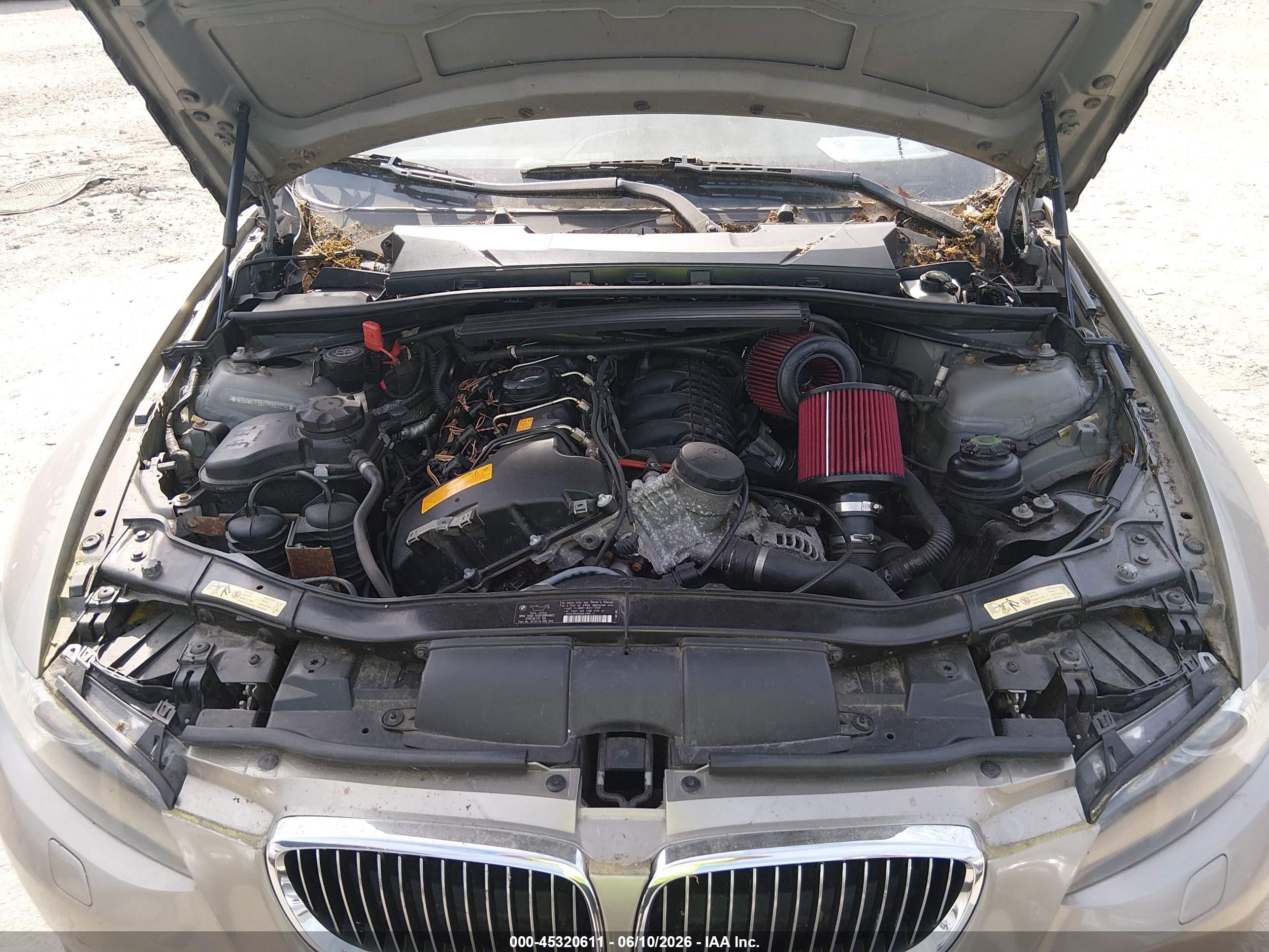 2007 Bmw 335i   Beige vin: WBAWL73547PX50226
