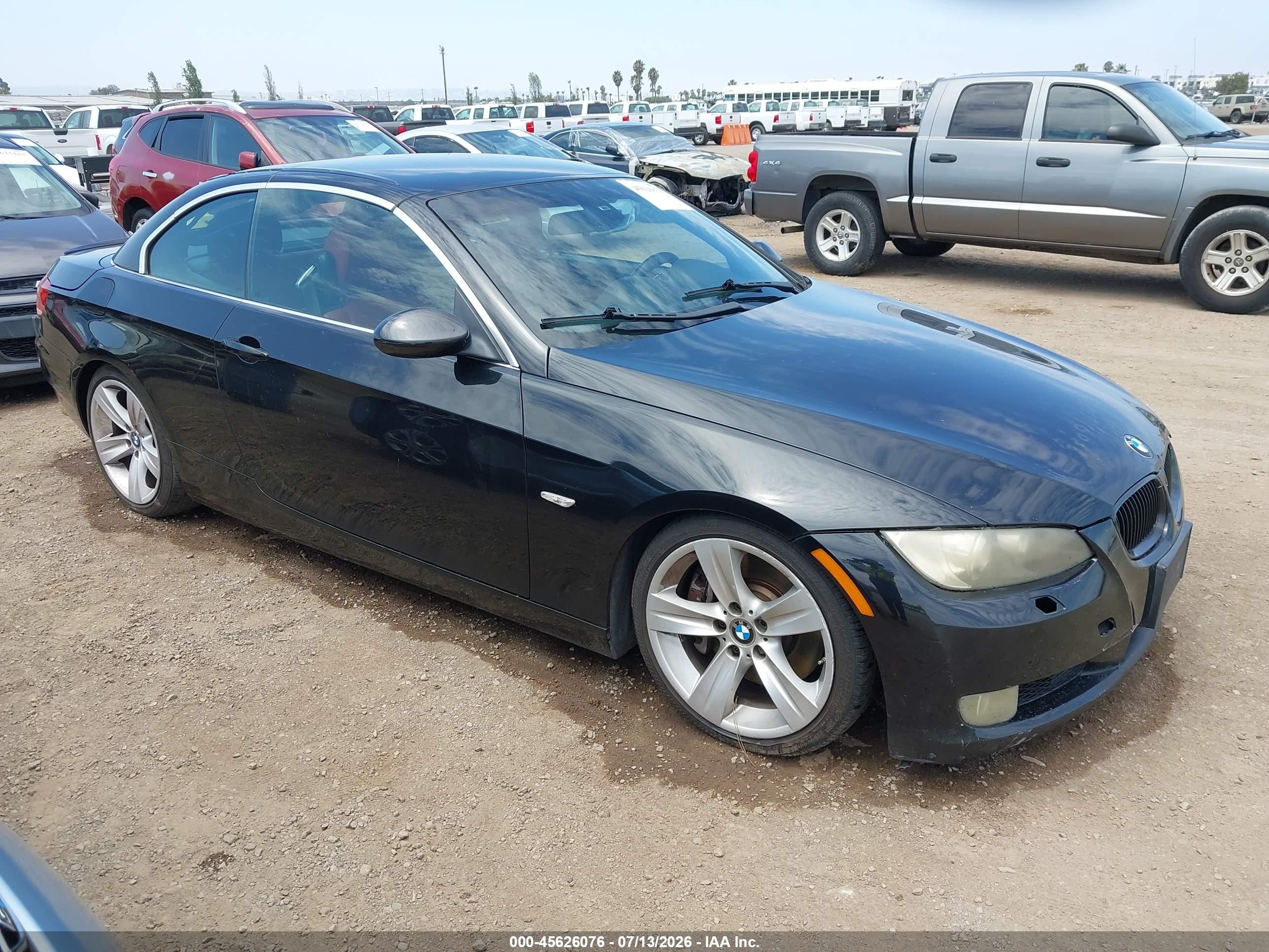 2008 Bmw 335i   Black vin: WBAWL73548PX53449