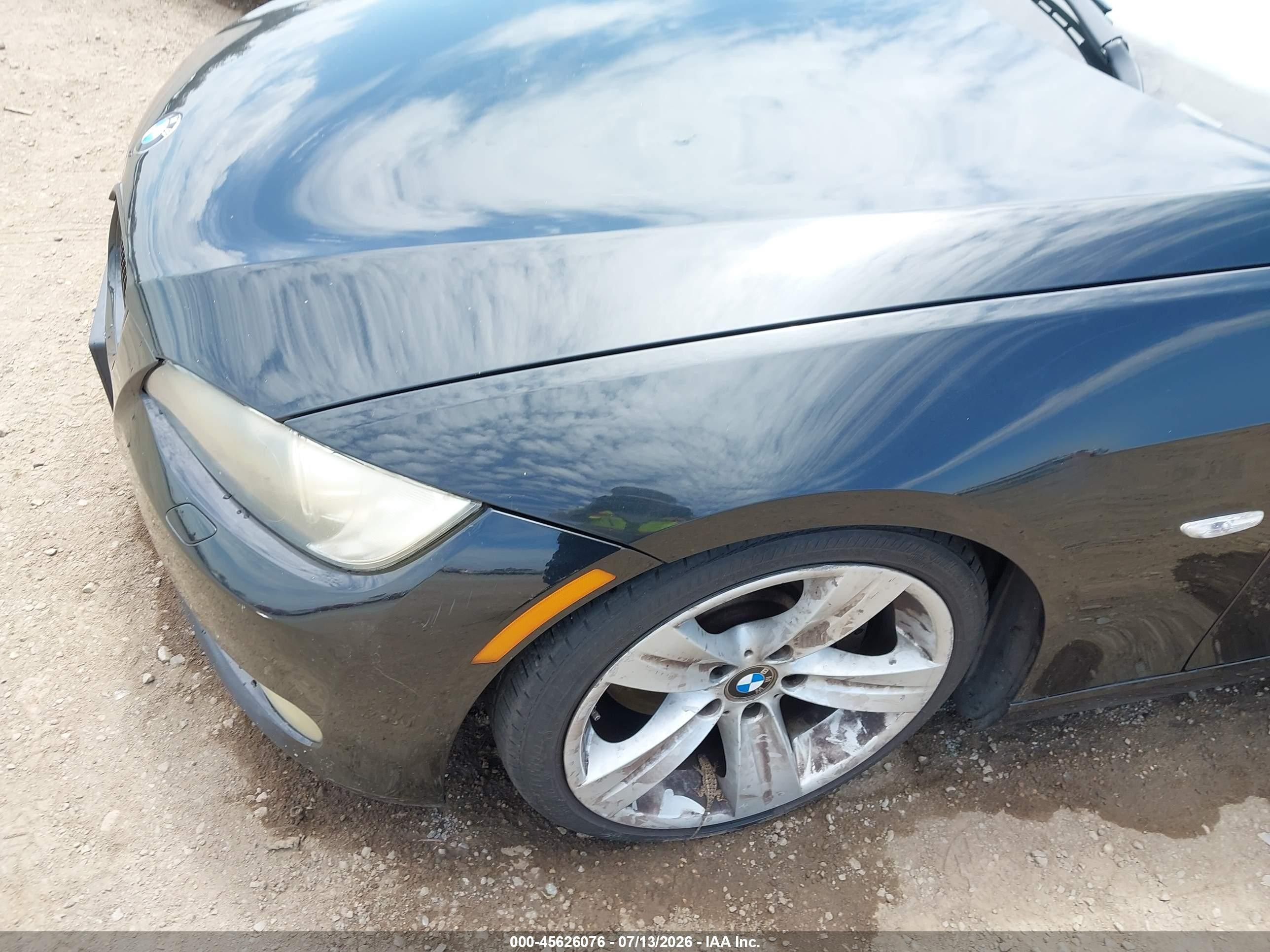 2008 Bmw 335i   Black vin: WBAWL73548PX53449