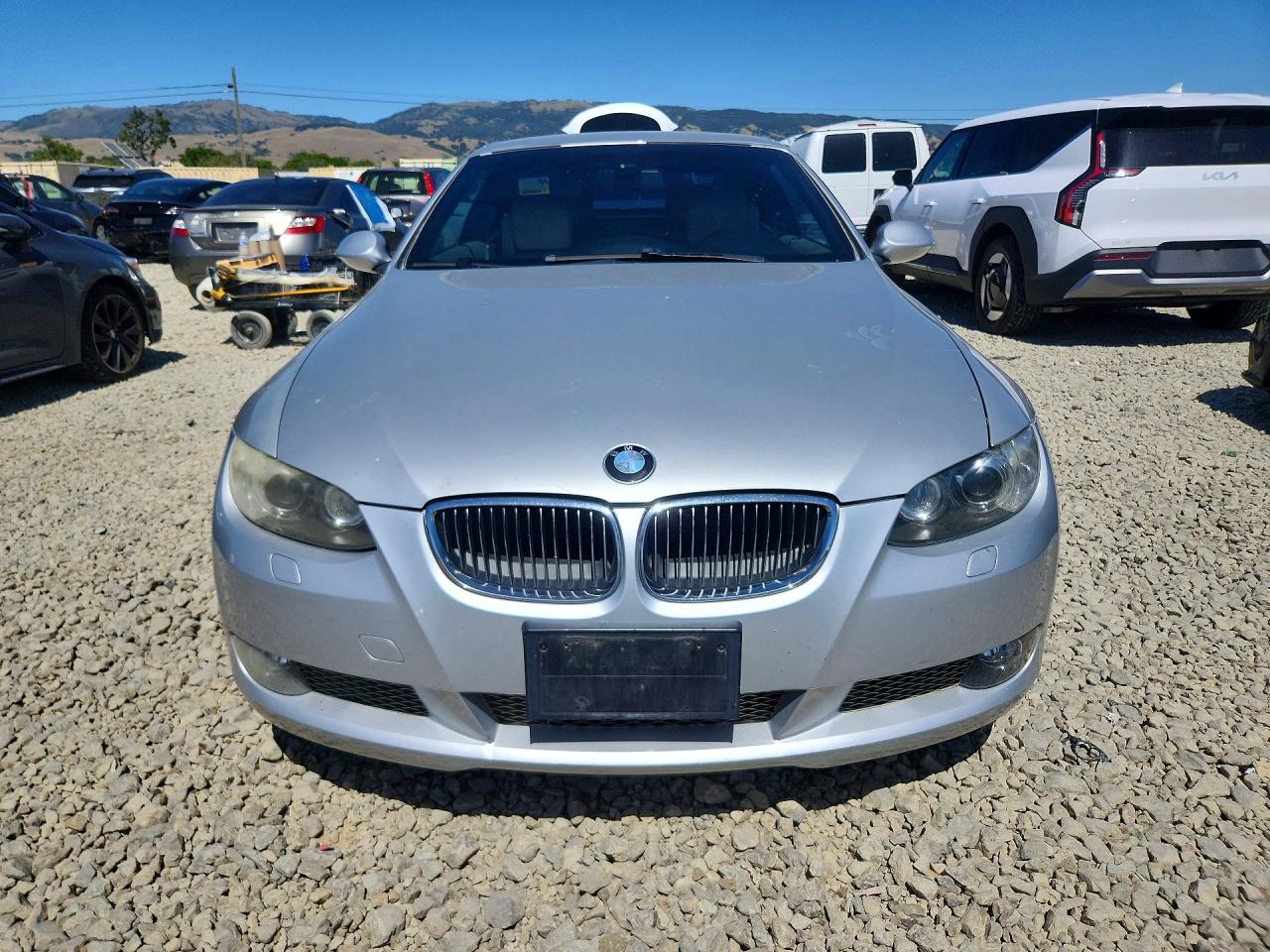 2008 Bmw 335 I Silver vin: WBAWL73548PX59087