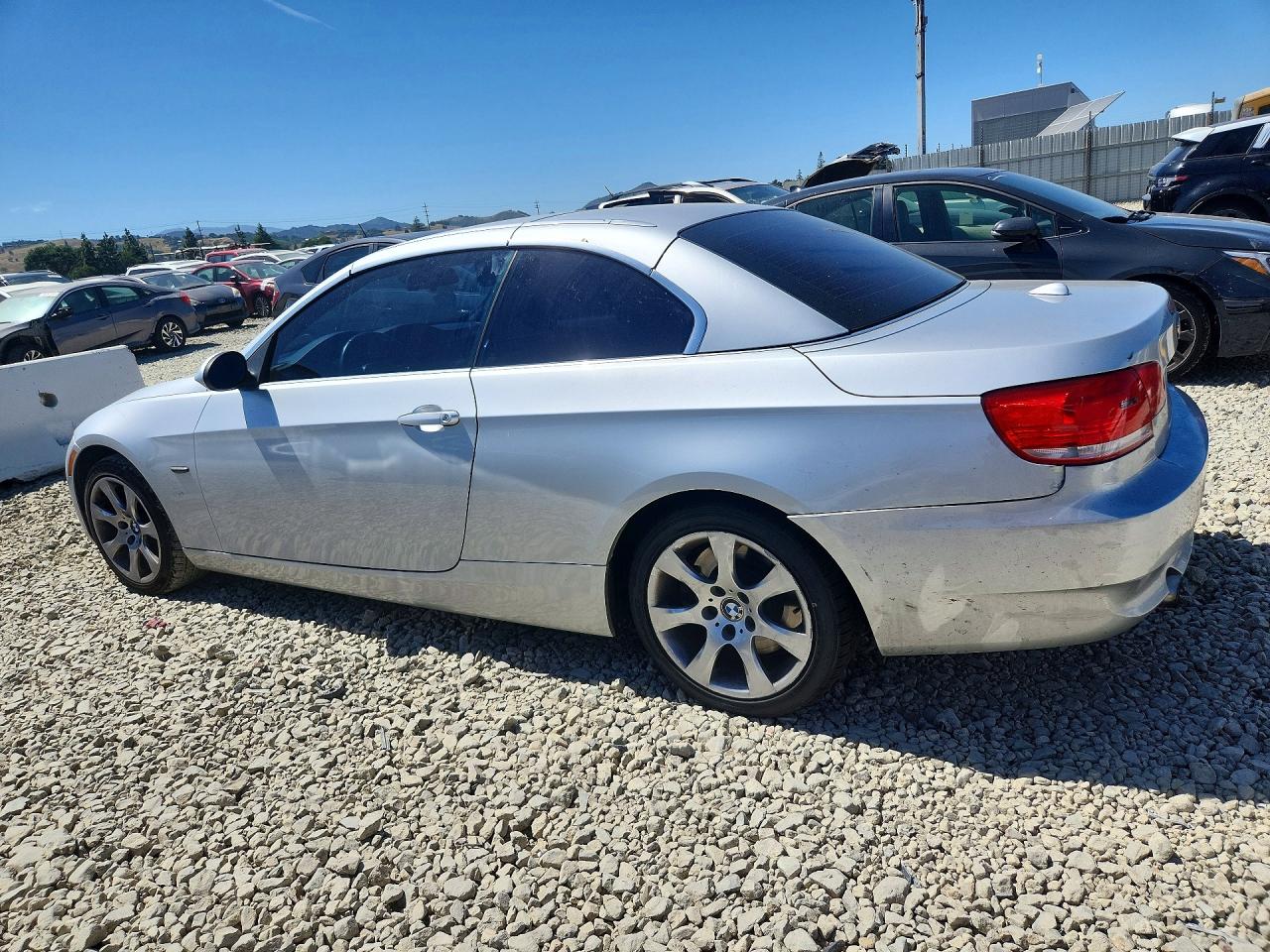 2008 Bmw 335 I Silver vin: WBAWL73548PX59087