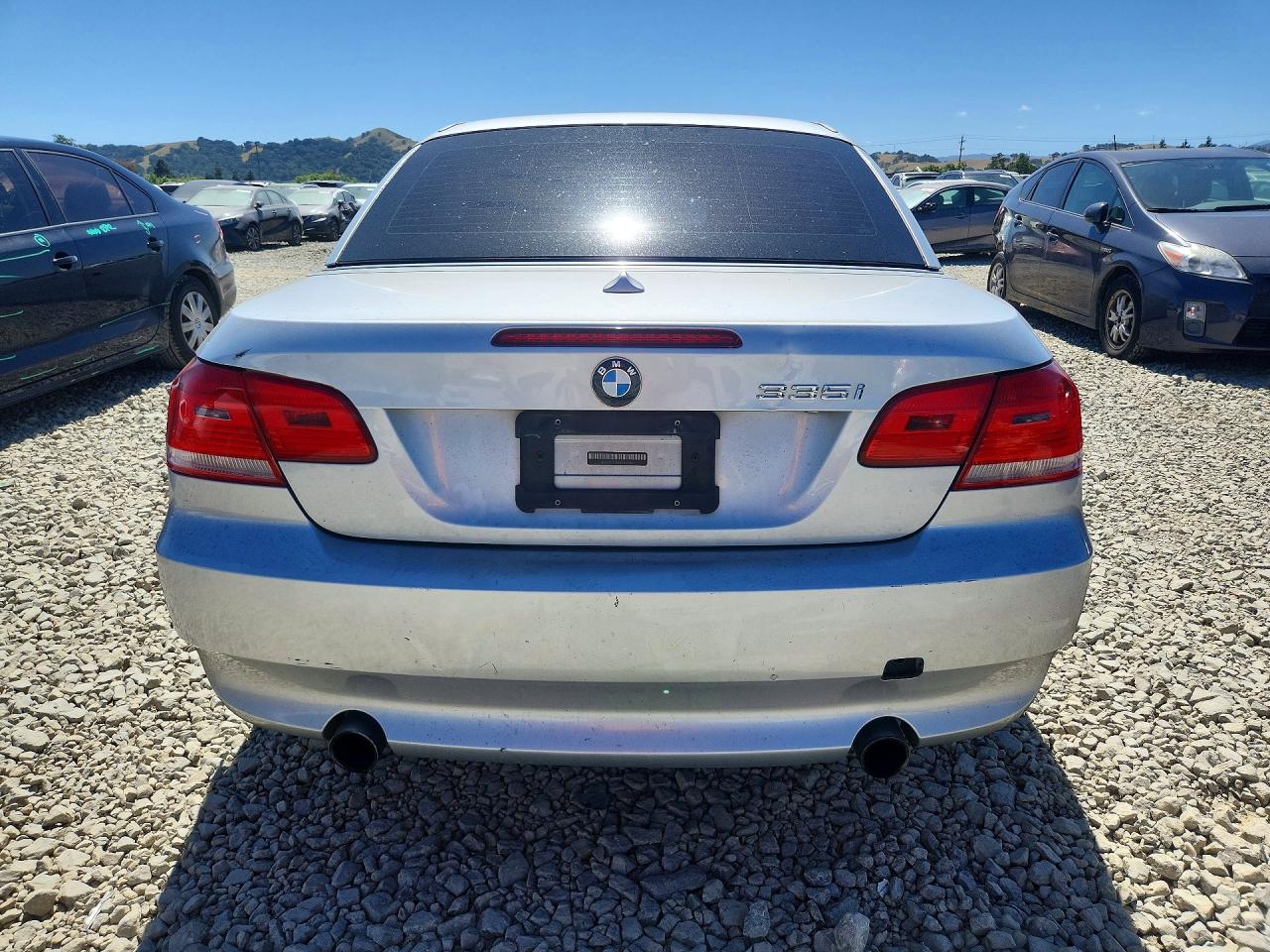 2008 Bmw 335 I Silver vin: WBAWL73548PX59087
