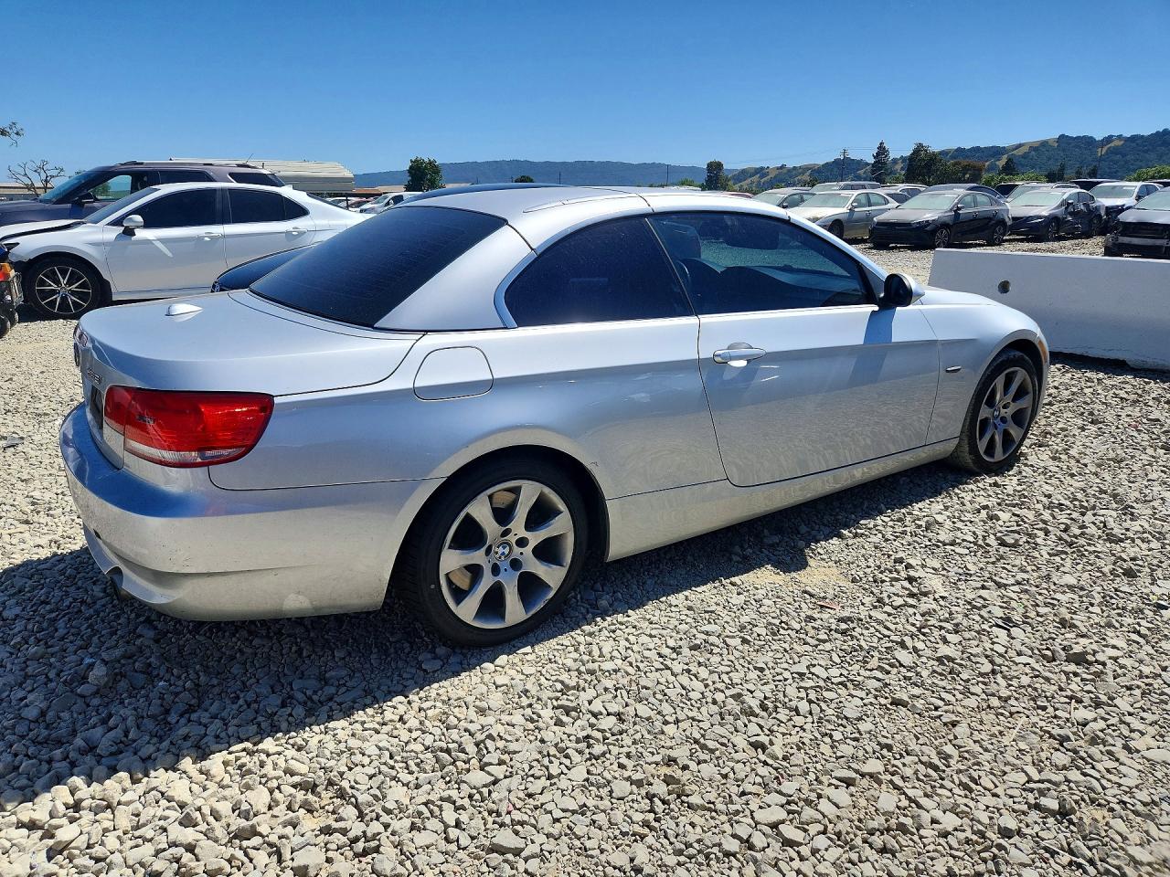 2008 Bmw 335 I Silver vin: WBAWL73548PX59087