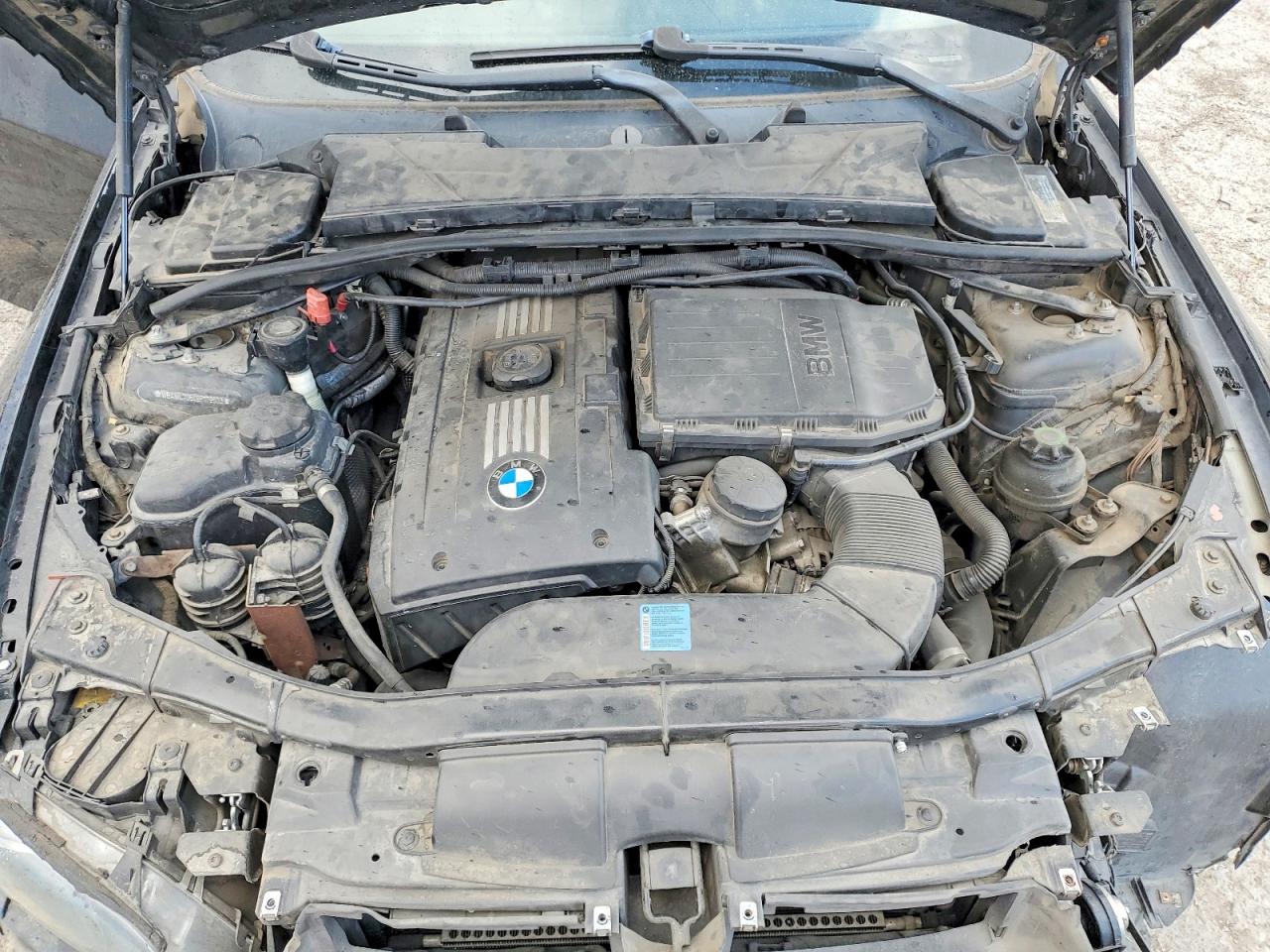 2009 Bmw 335 I Черный vin: WBAWL73549P179503
