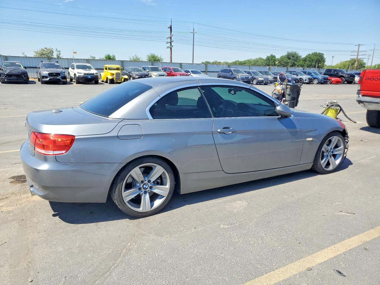 2009 Bmw 335 I Gray vin: WBAWL73549P473502