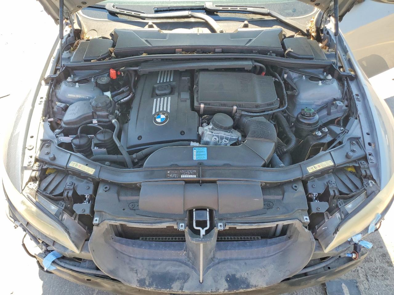 2009 Bmw 335 I Gray vin: WBAWL73549P473502