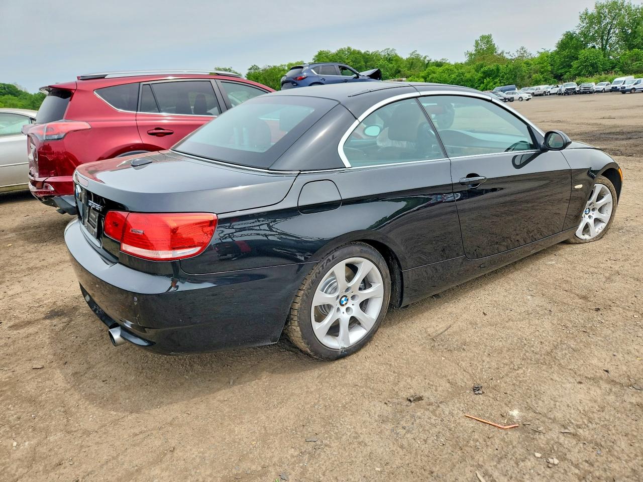 2008 Bmw 335 I Black vin: WBAWL73558PX43559