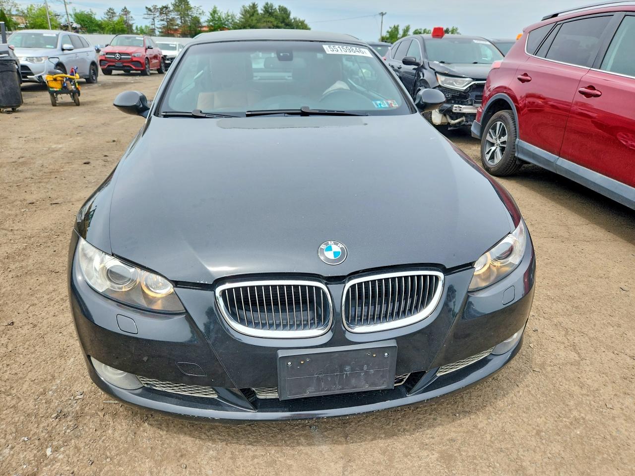 2008 Bmw 335 I Black vin: WBAWL73558PX43559