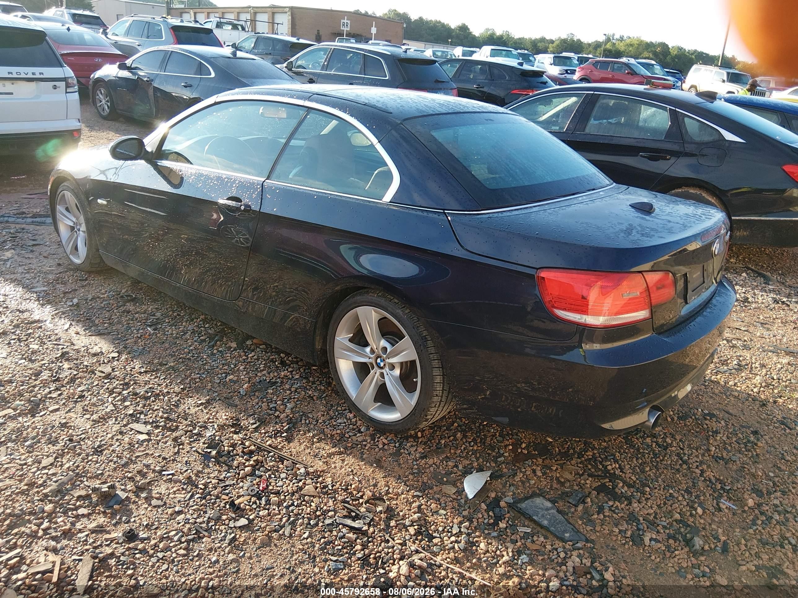 2008 Bmw 335 I Navy vin: WBAWL73558PX56991