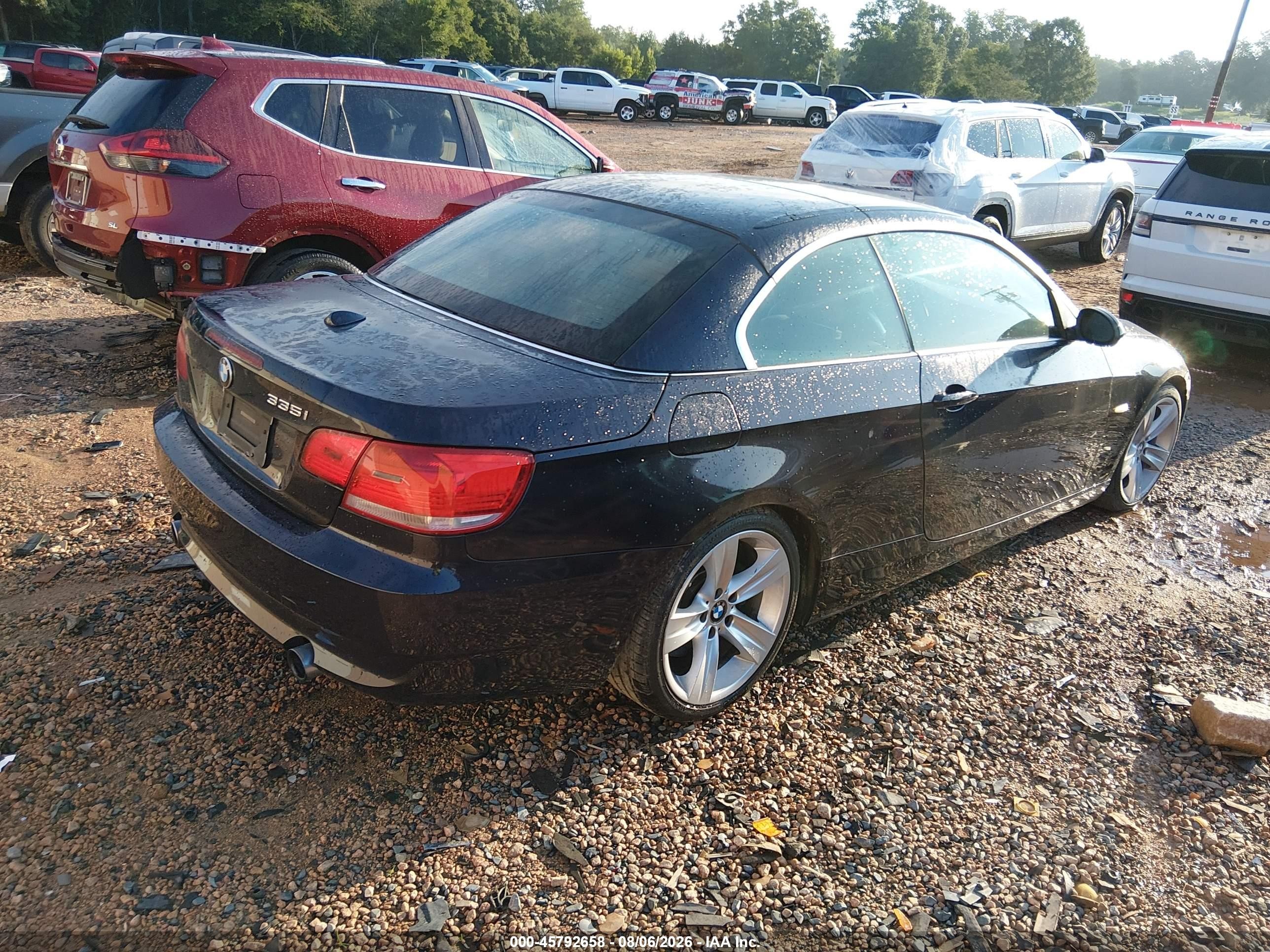 2008 Bmw 335 I Navy vin: WBAWL73558PX56991