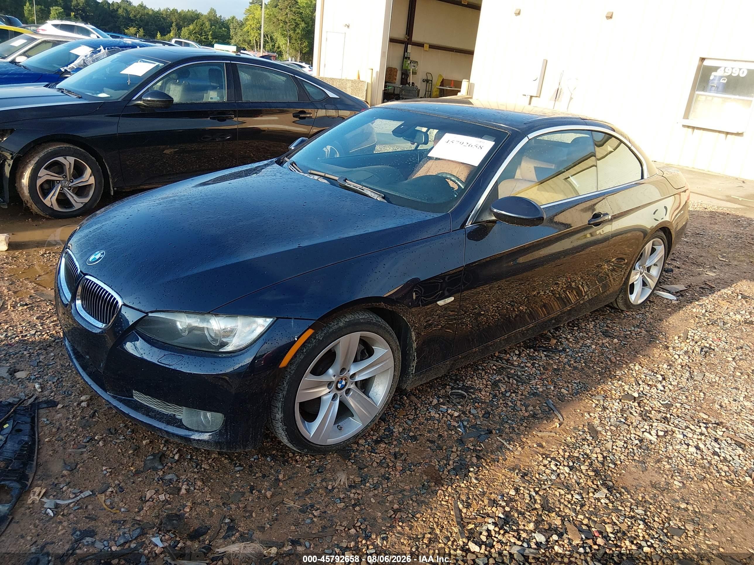 2008 Bmw 335 I Navy vin: WBAWL73558PX56991