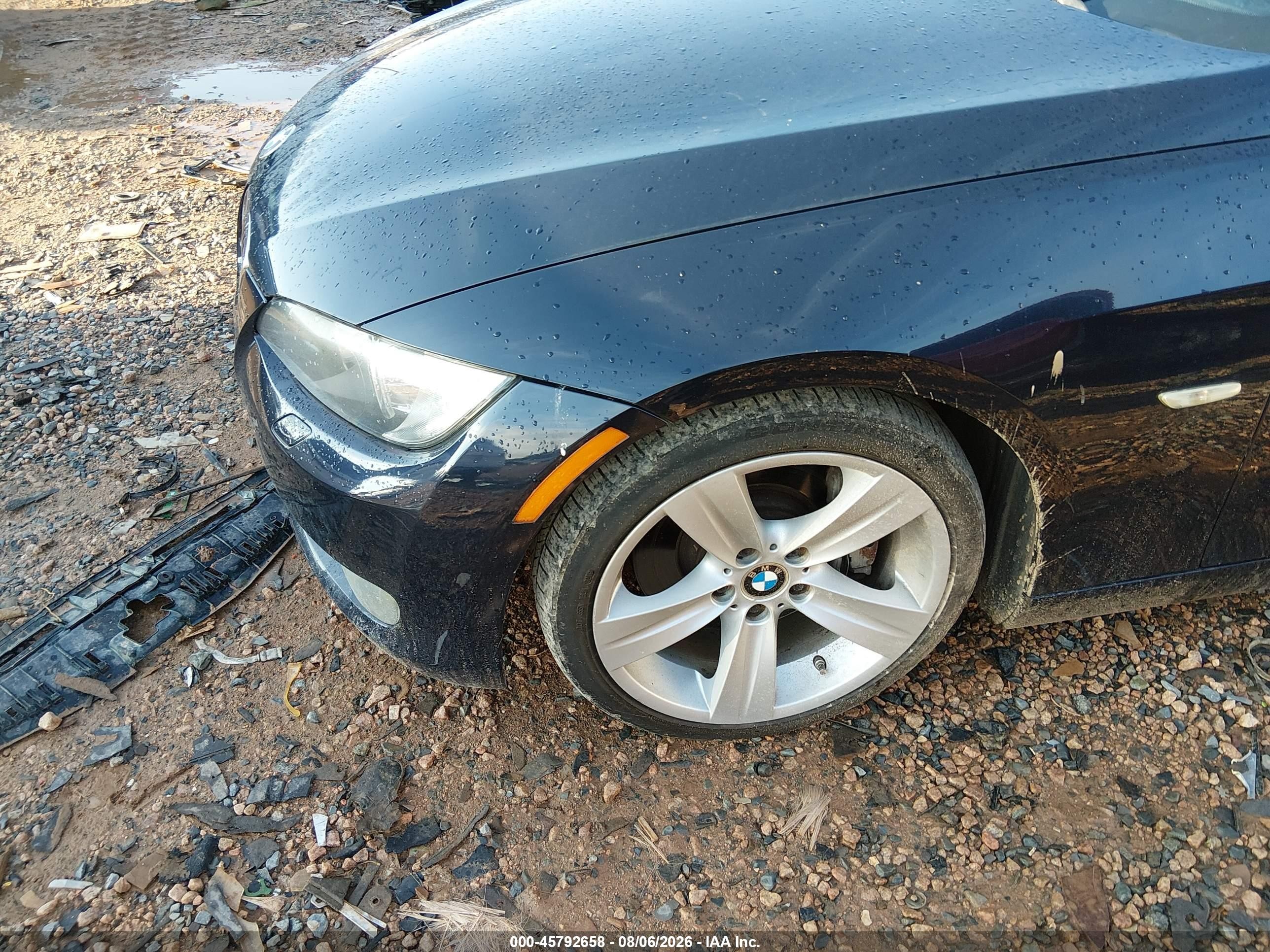 2008 Bmw 335 I Navy vin: WBAWL73558PX56991
