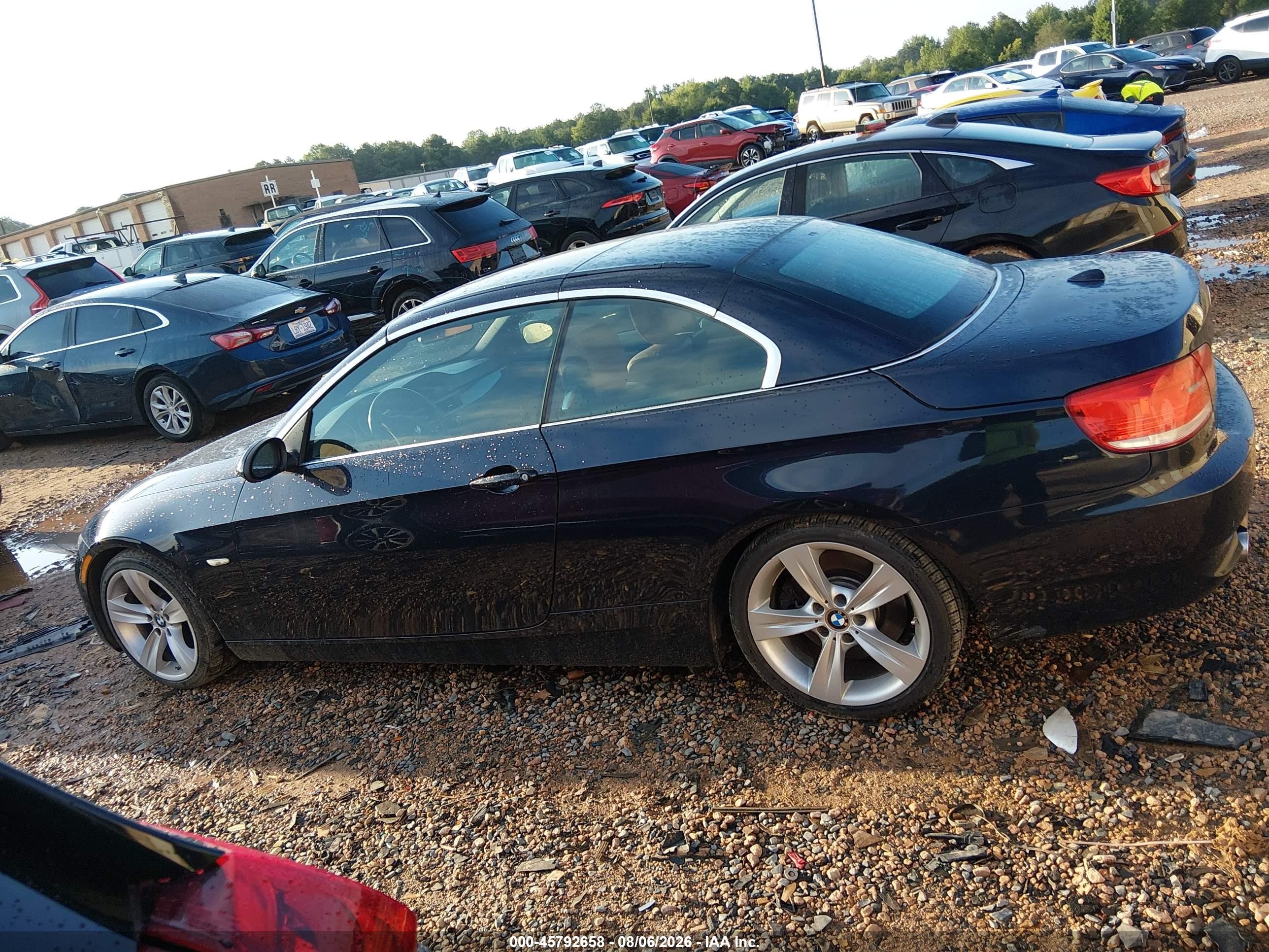 2008 Bmw 335 I Navy vin: WBAWL73558PX56991