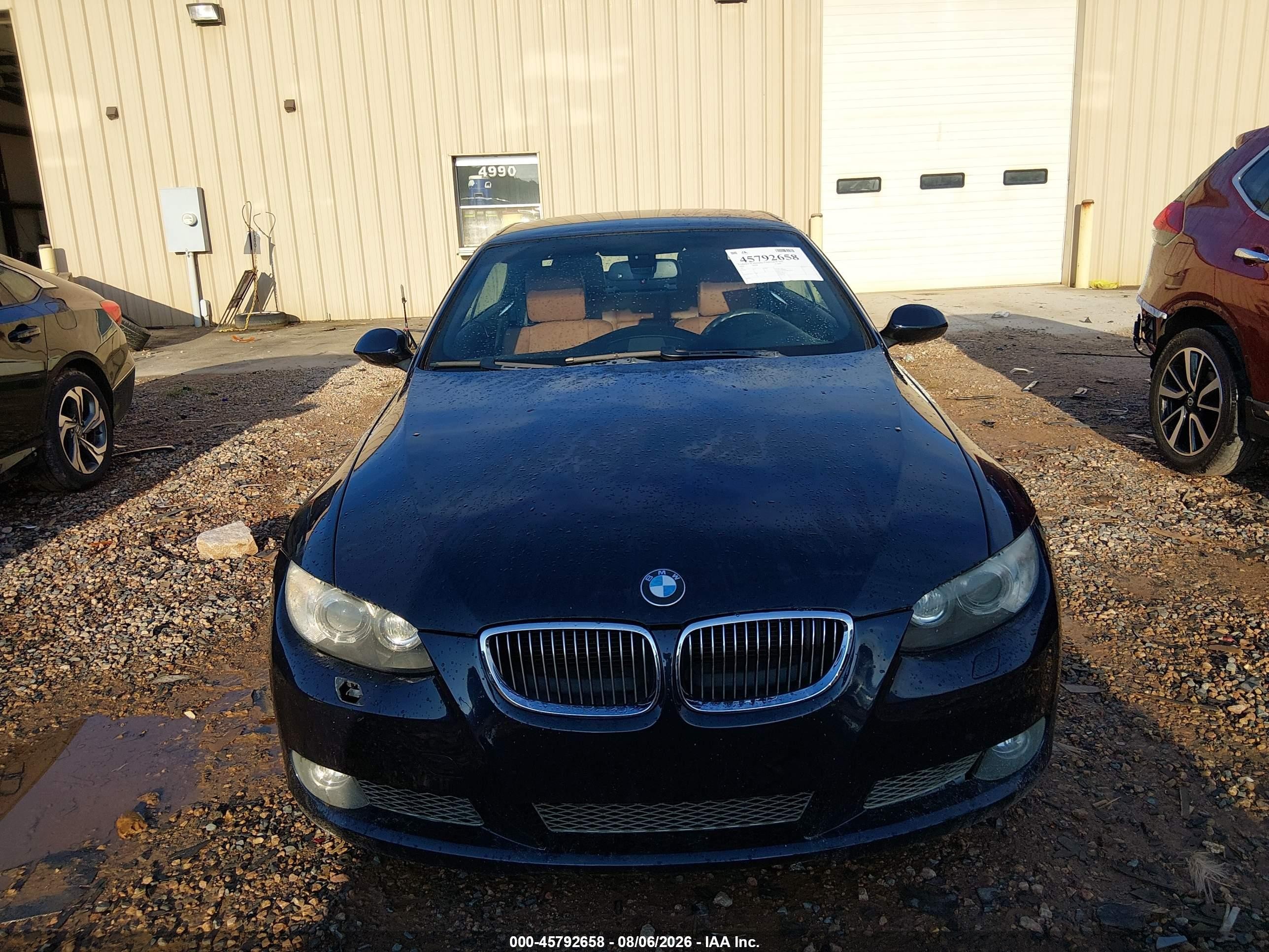 2008 Bmw 335 I Navy vin: WBAWL73558PX56991