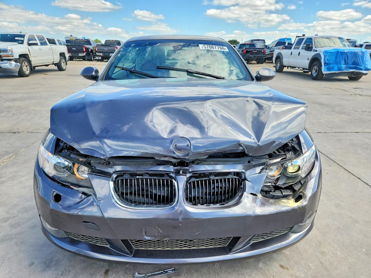 2008 Bmw 335 I Gray vin: WBAWL73558PX57431