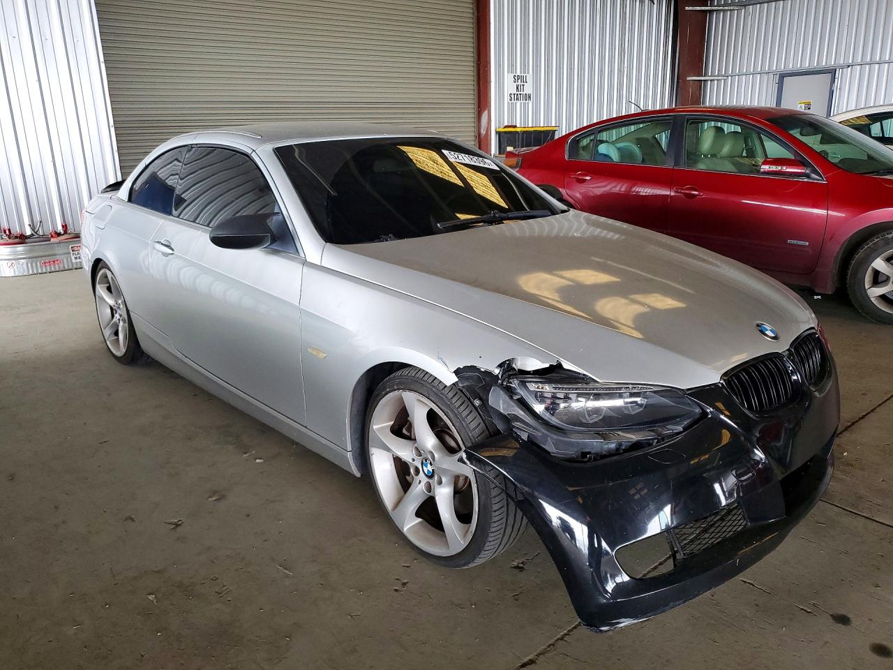 2009 Bmw 335 I Silver vin: WBAWL73559P179025