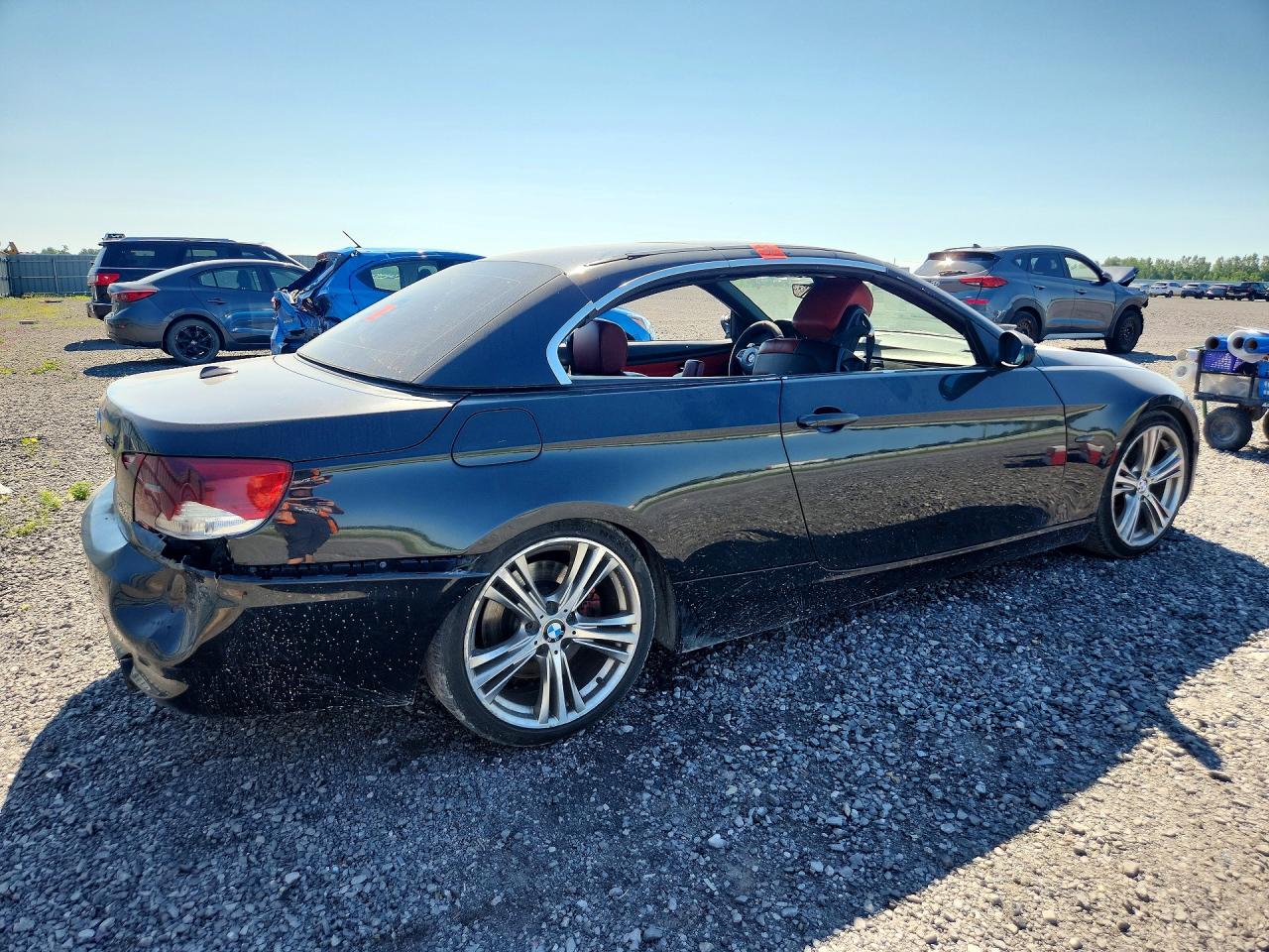 2007 Bmw 335 I Черный vin: WBAWL73567PX45755