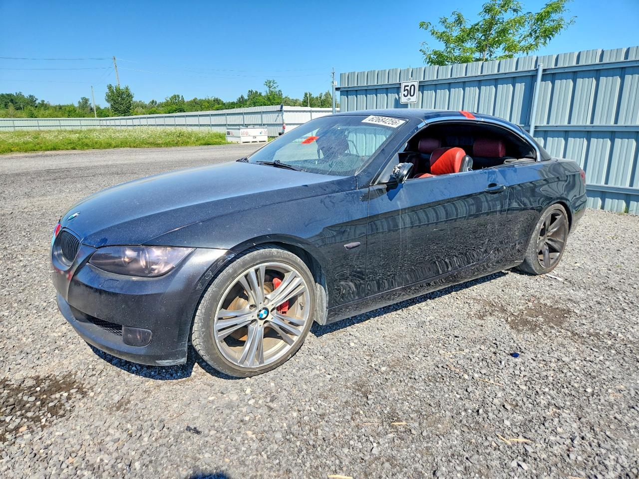 2007 Bmw 335 I Black vin: WBAWL73567PX45755