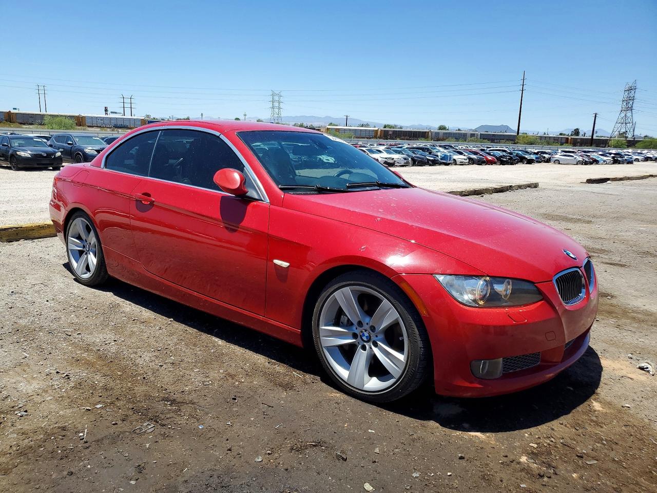 2008 Bmw 335 I Red vin: WBAWL73568P178562
