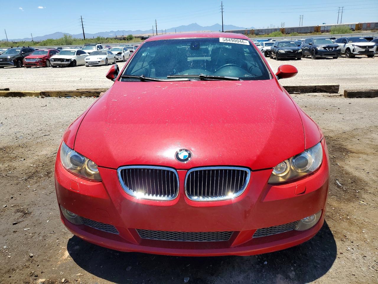 2008 Bmw 335 I Red vin: WBAWL73568P178562