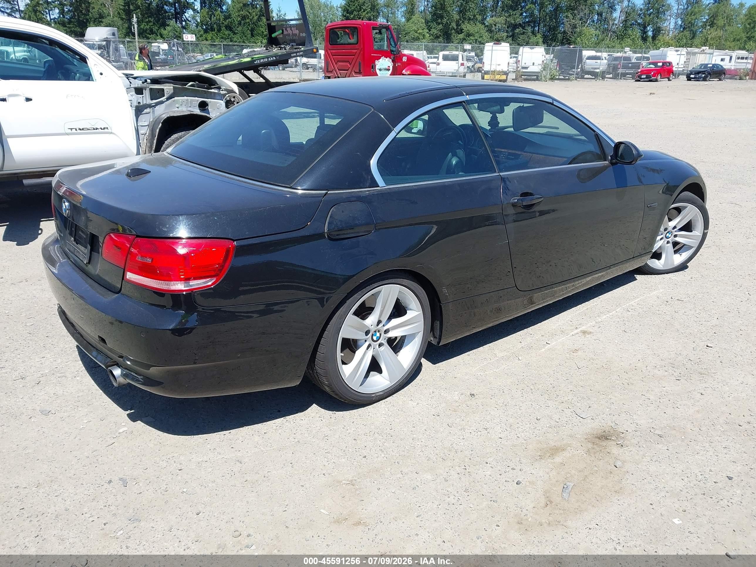 2008 Bmw 335i   Black vin: WBAWL73568PX54523