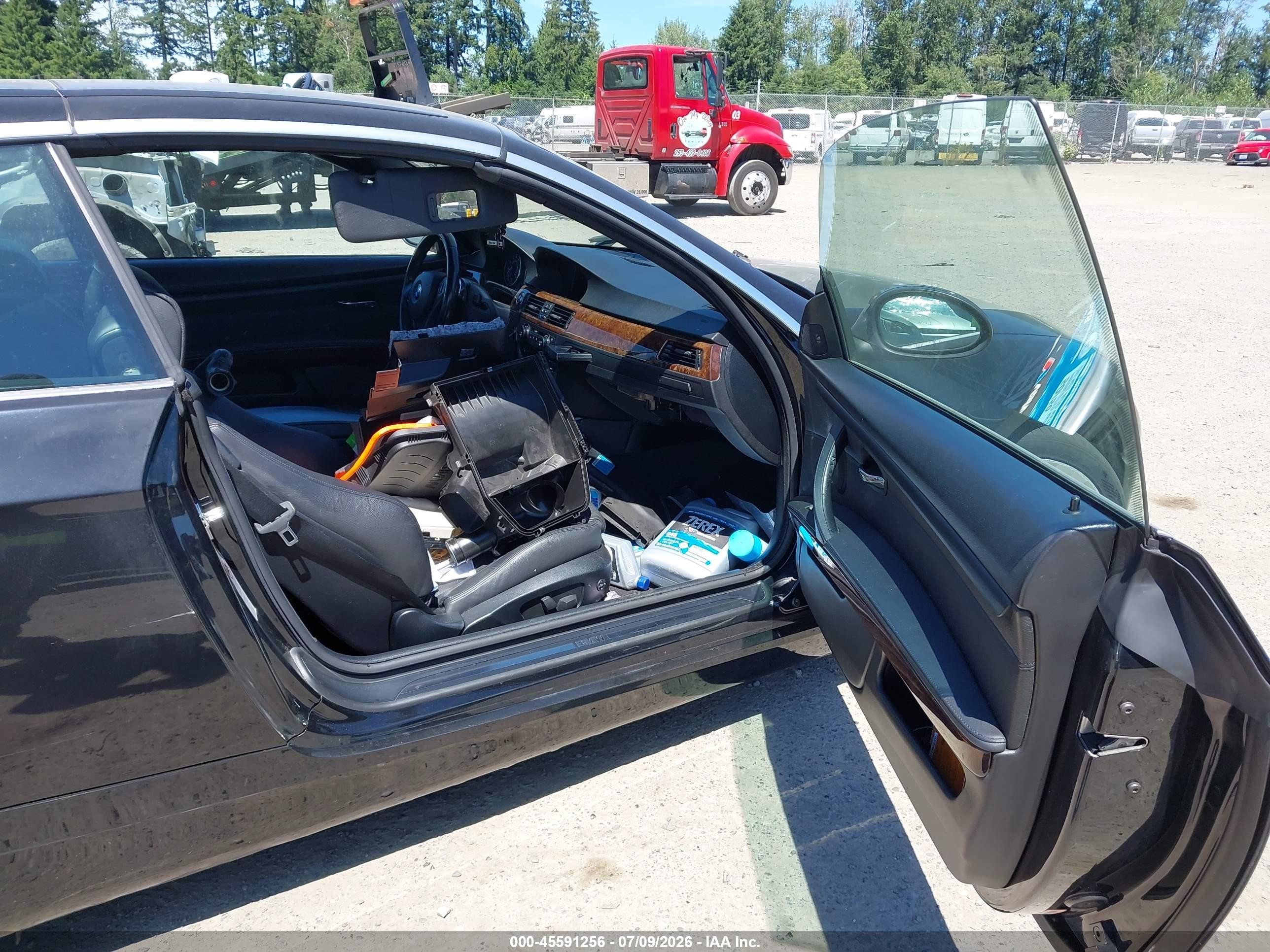 2008 Bmw 335i   Black vin: WBAWL73568PX54523