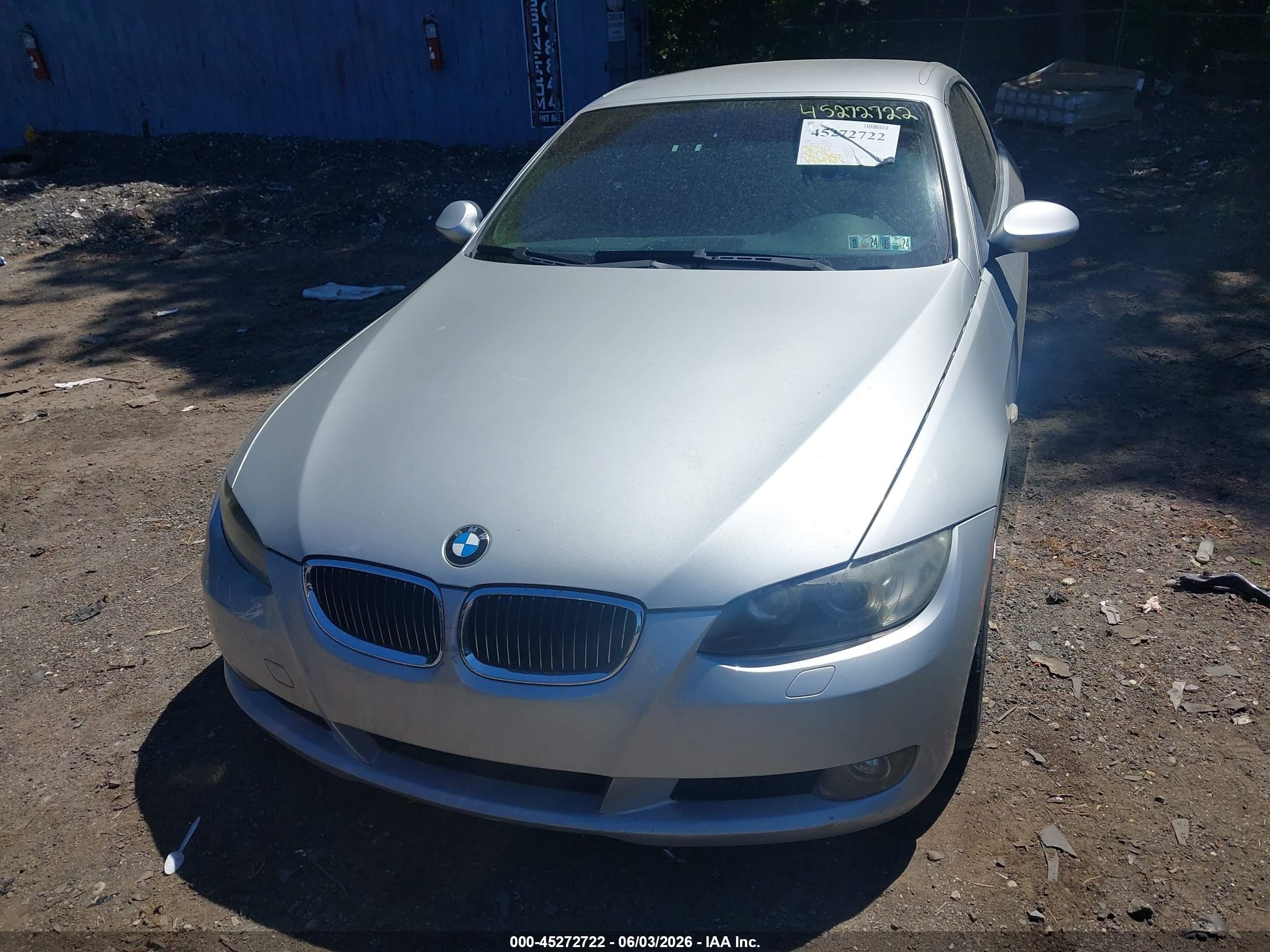 2008 Bmw 335i Silver vin: WBAWL73588PX53180
