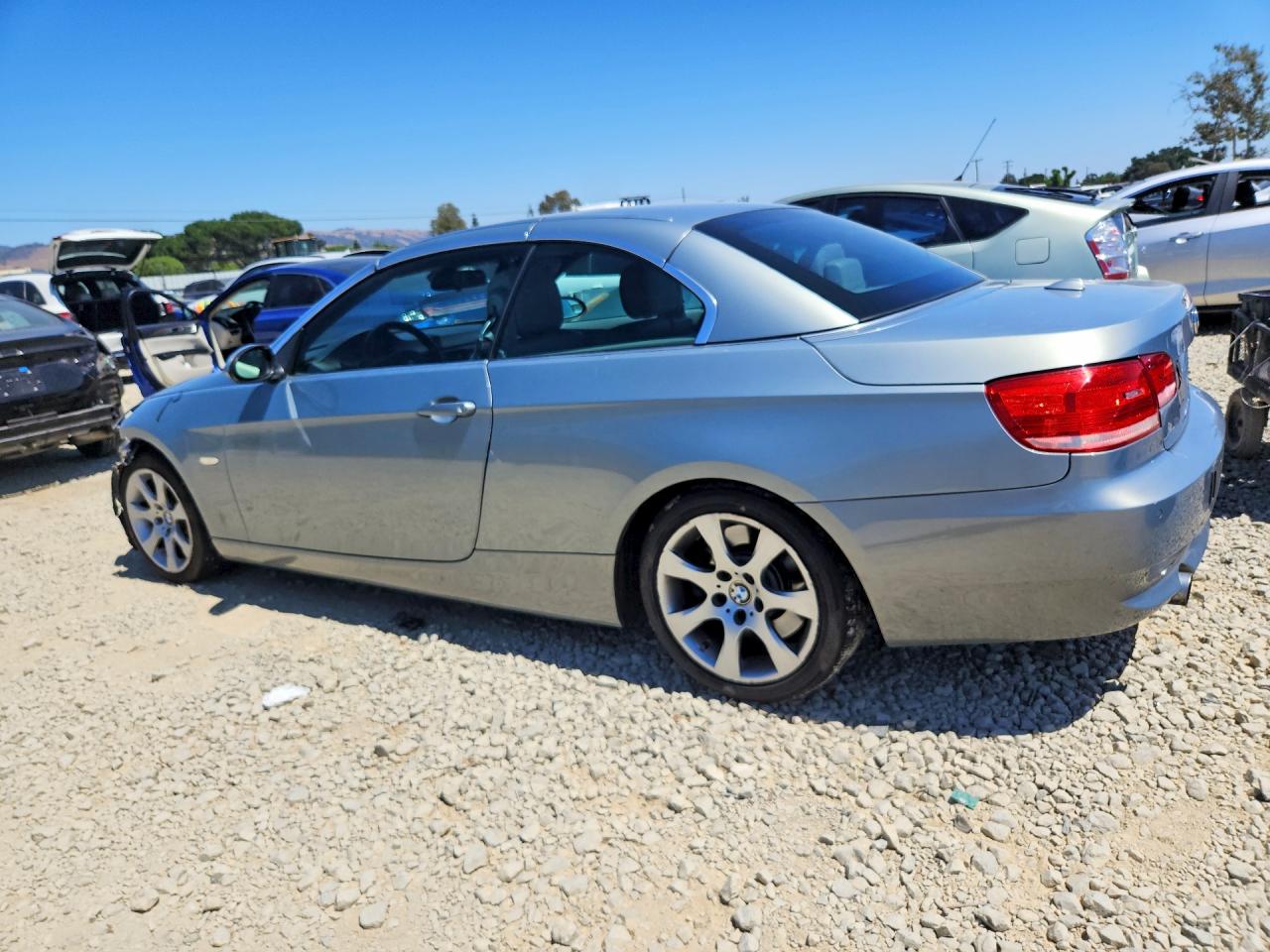 2007 Bmw 335 I Turquoise vin: WBAWL73597PX49220