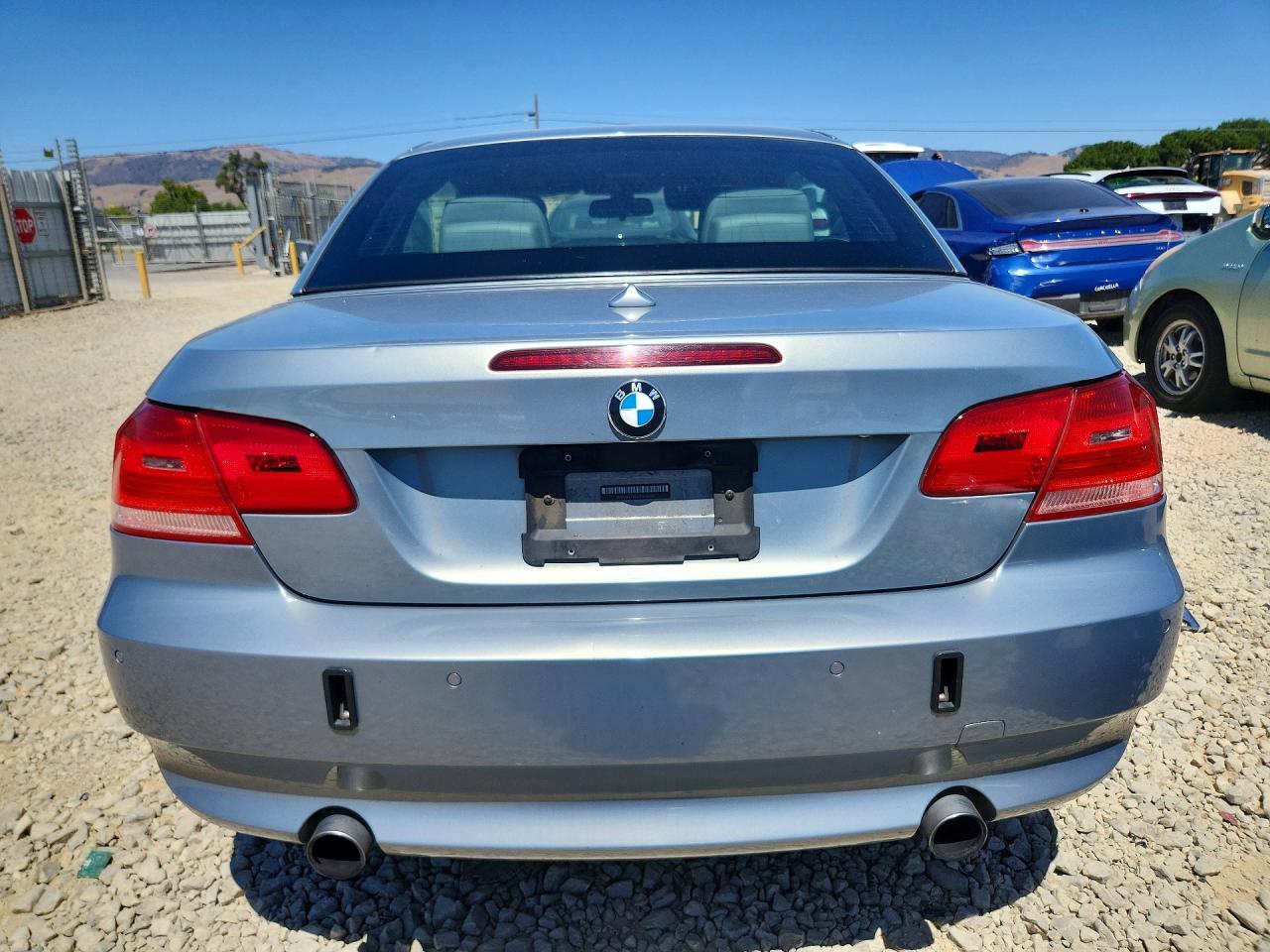2007 Bmw 335 I Turquoise vin: WBAWL73597PX49220